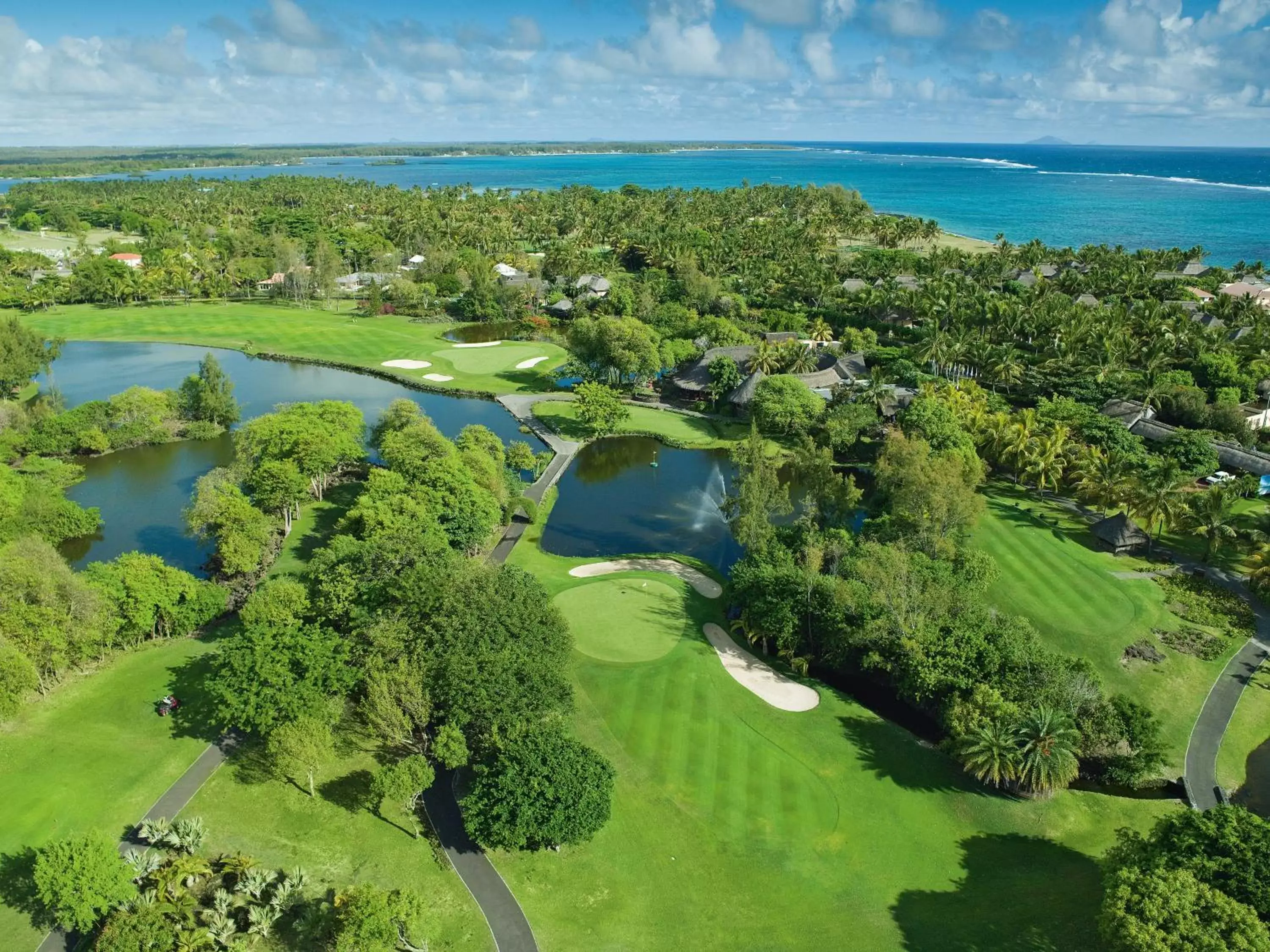 Natural landscape, Bird's-eye View in Constance Belle Mare Plage