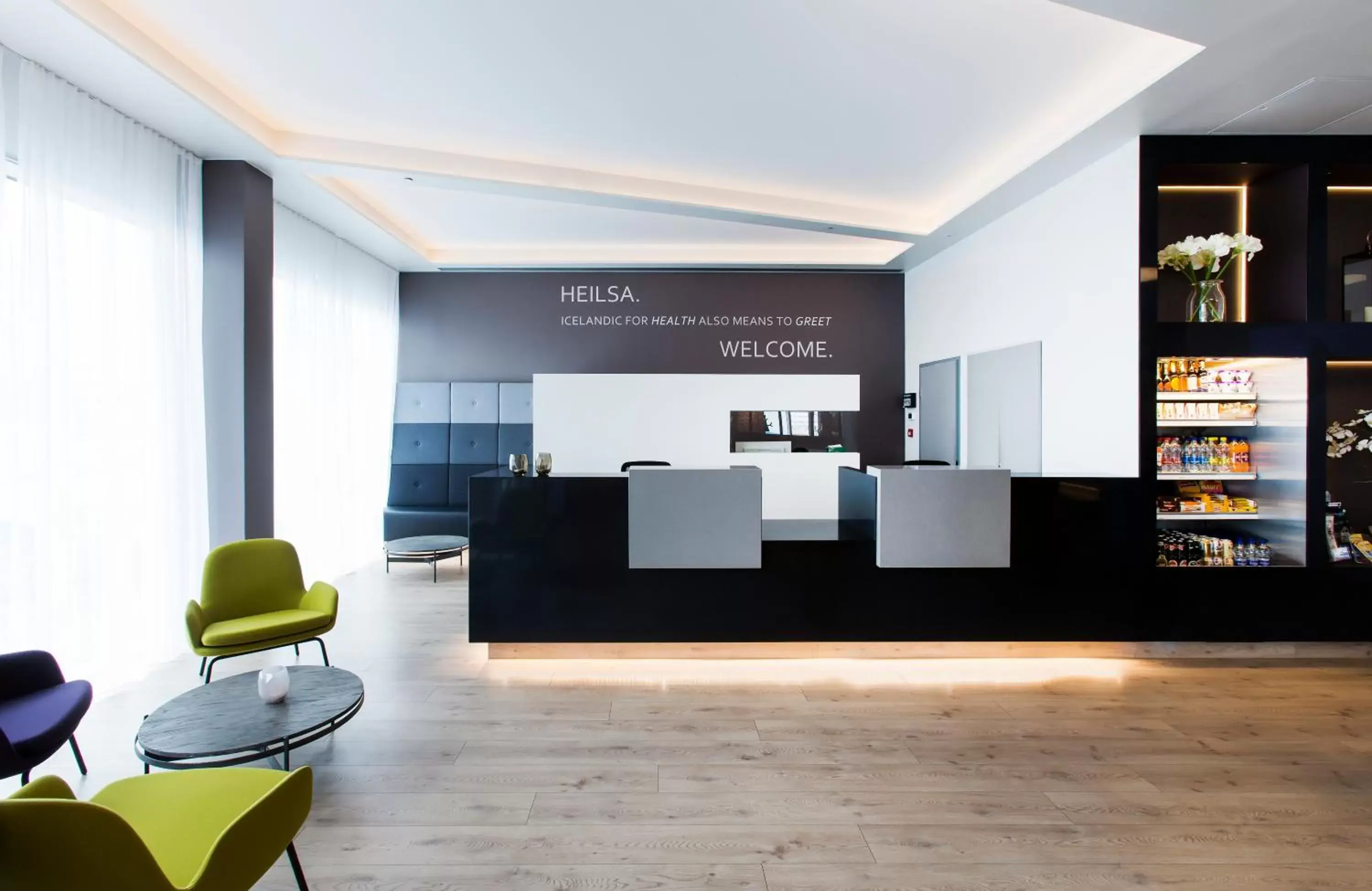 Lobby or reception in Hotel Ísland – Spa & Wellness Hotel