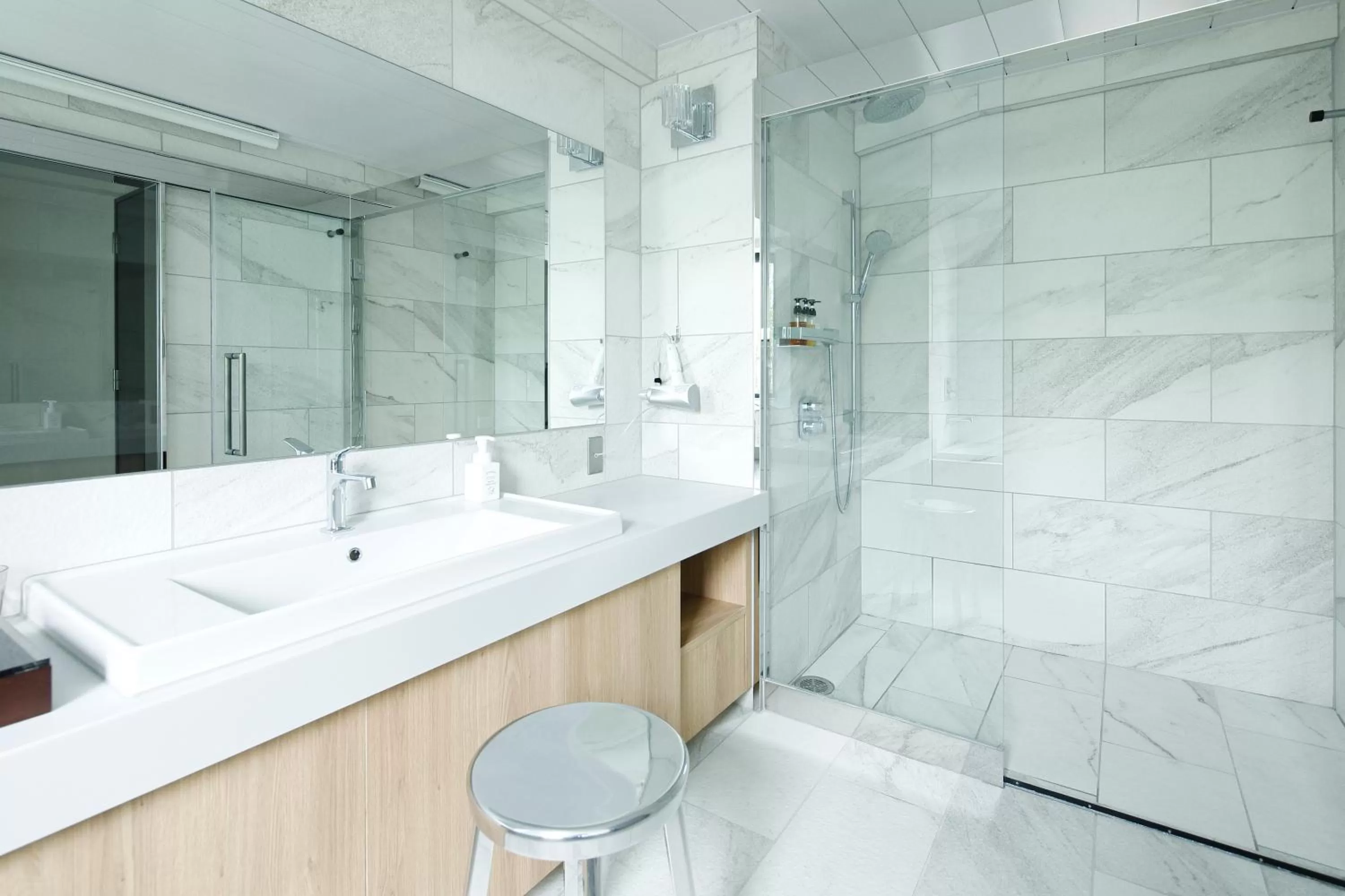 Bathroom in HakoBA Hakodate by THE SHARE HOTELS