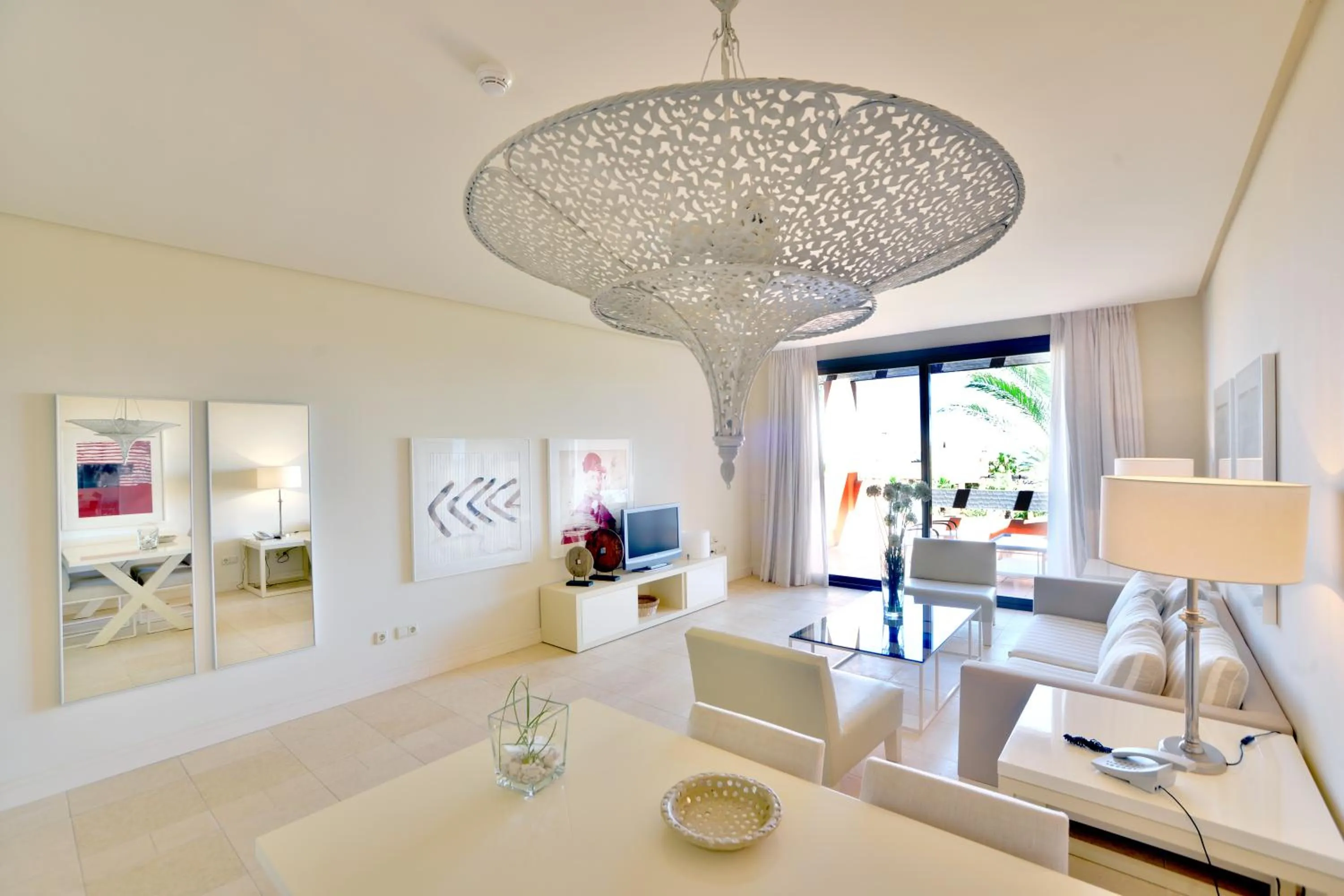 Dining area in Aparthotel Novo Resort