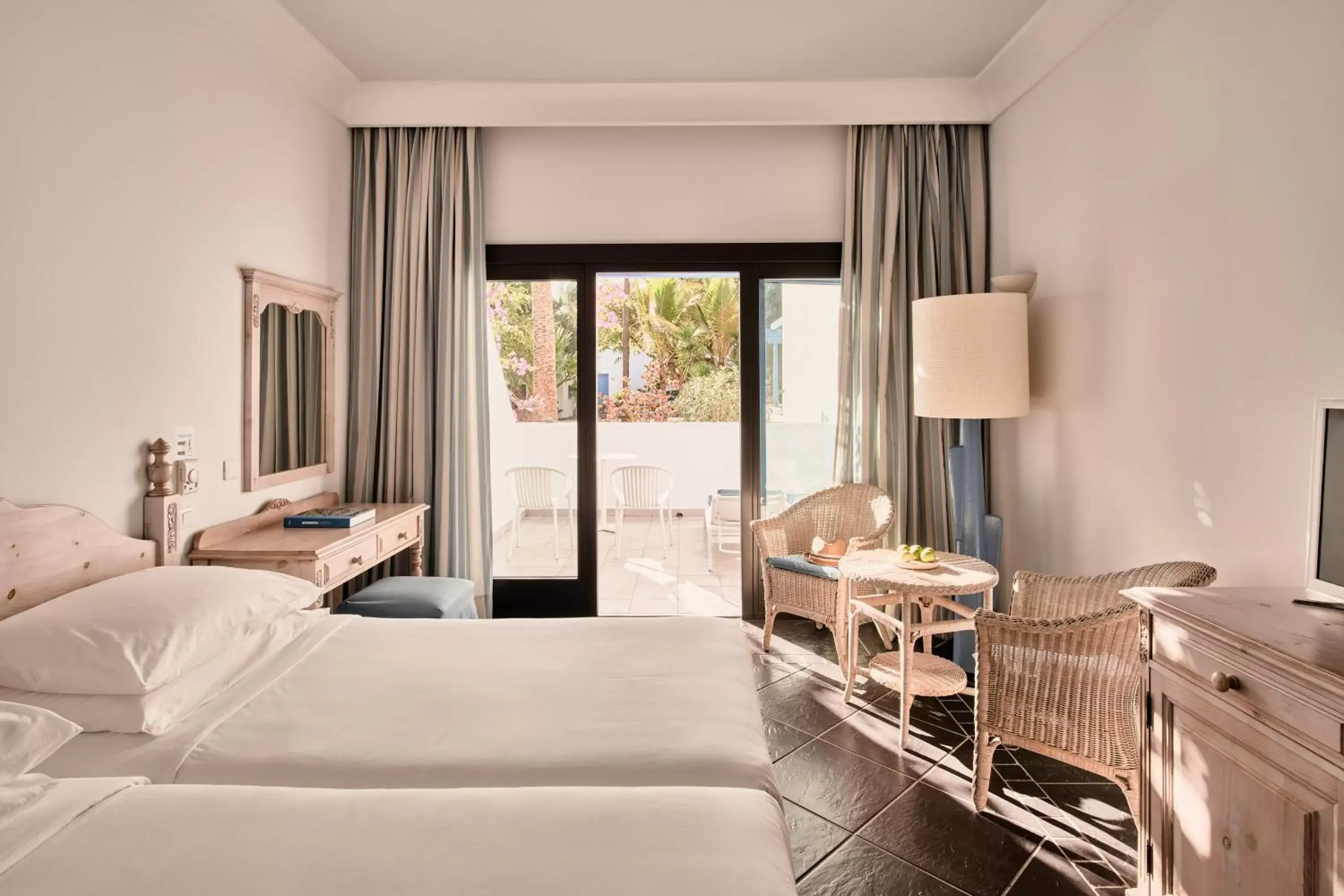 Bedroom in Seaside Los Jameos