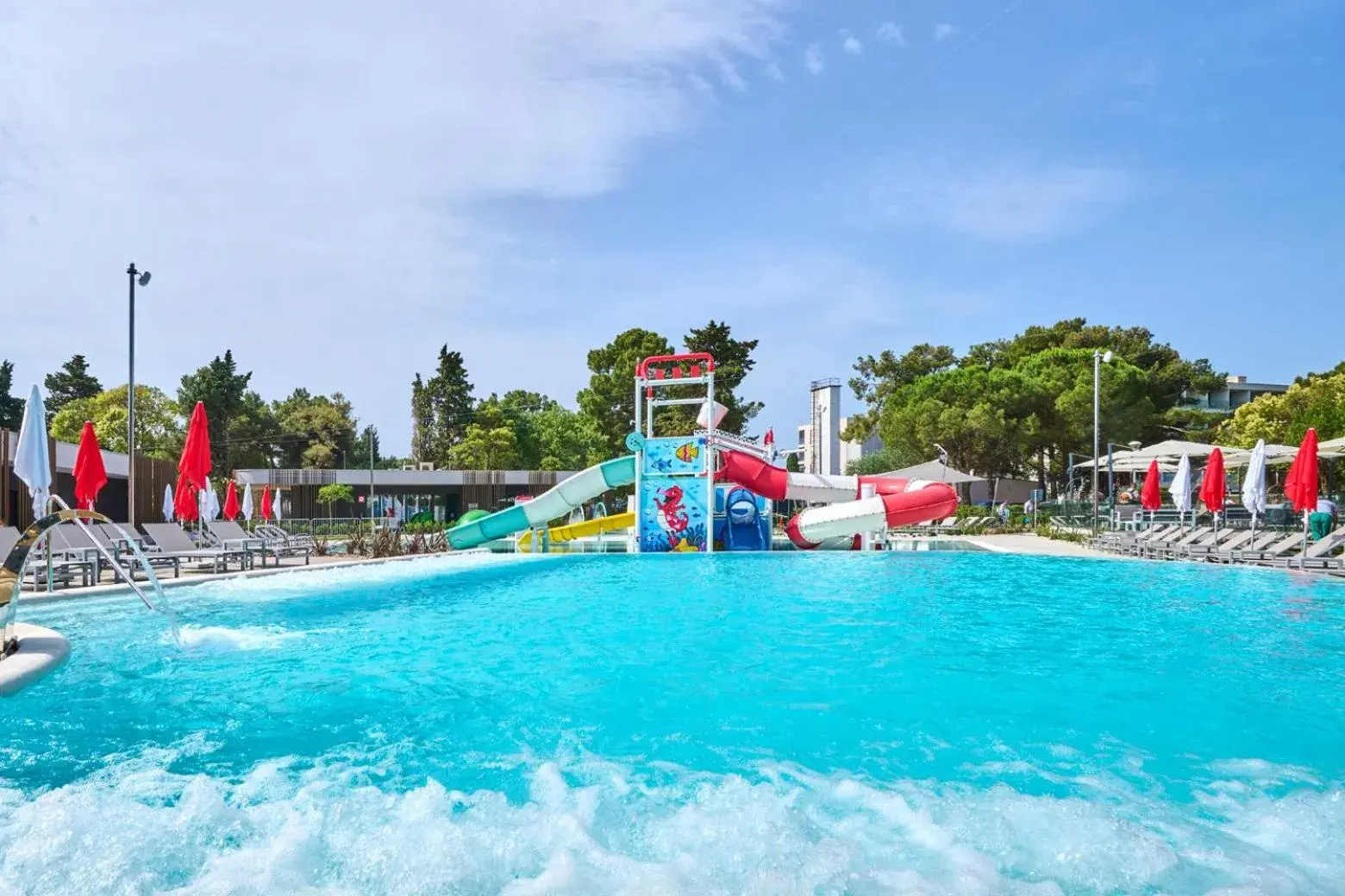 Swimming pool, Water Park in Hotel Umag Plava Laguna