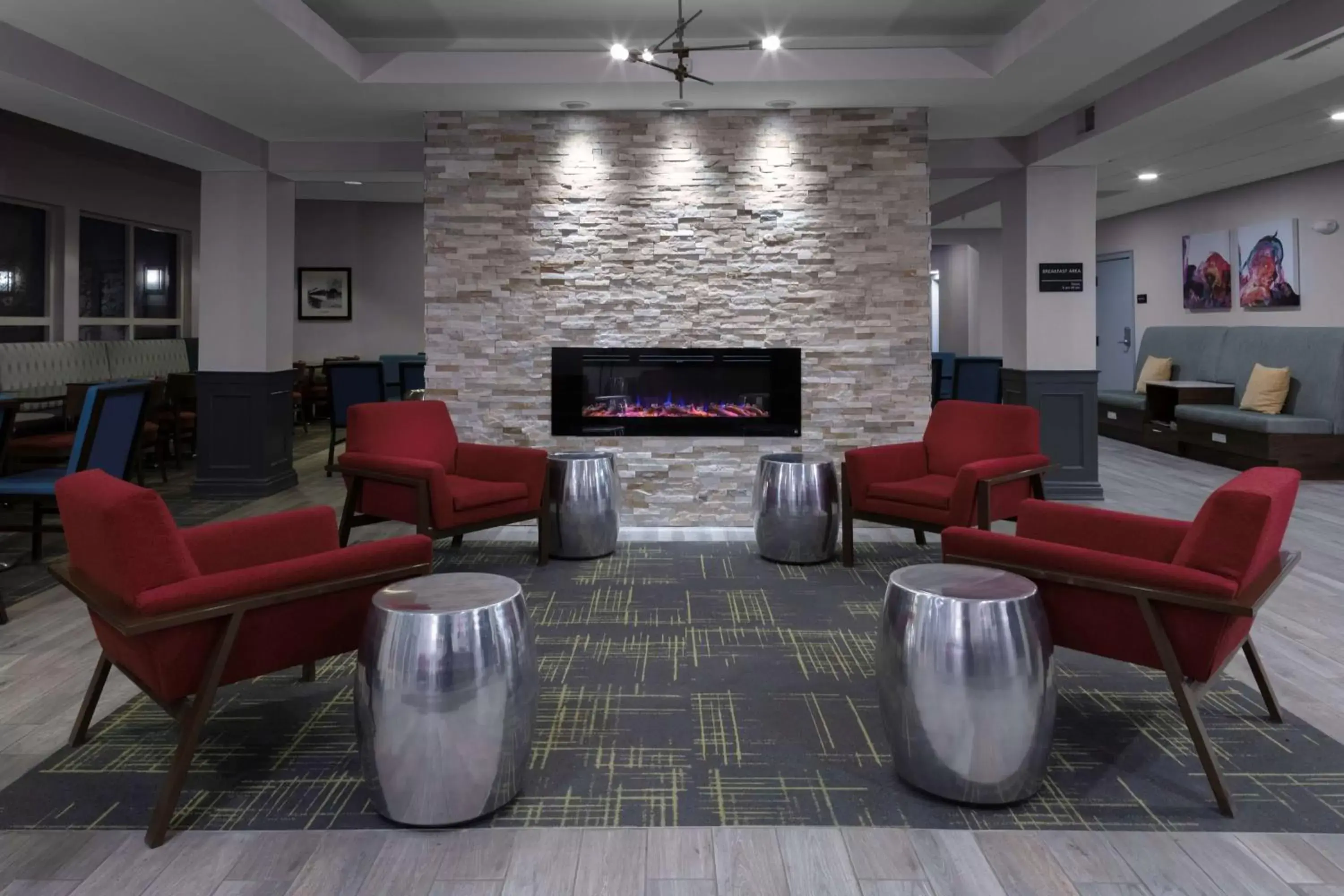Lobby or reception, Lobby/Reception in Hampton Inn by Hilton Concord/Bow
