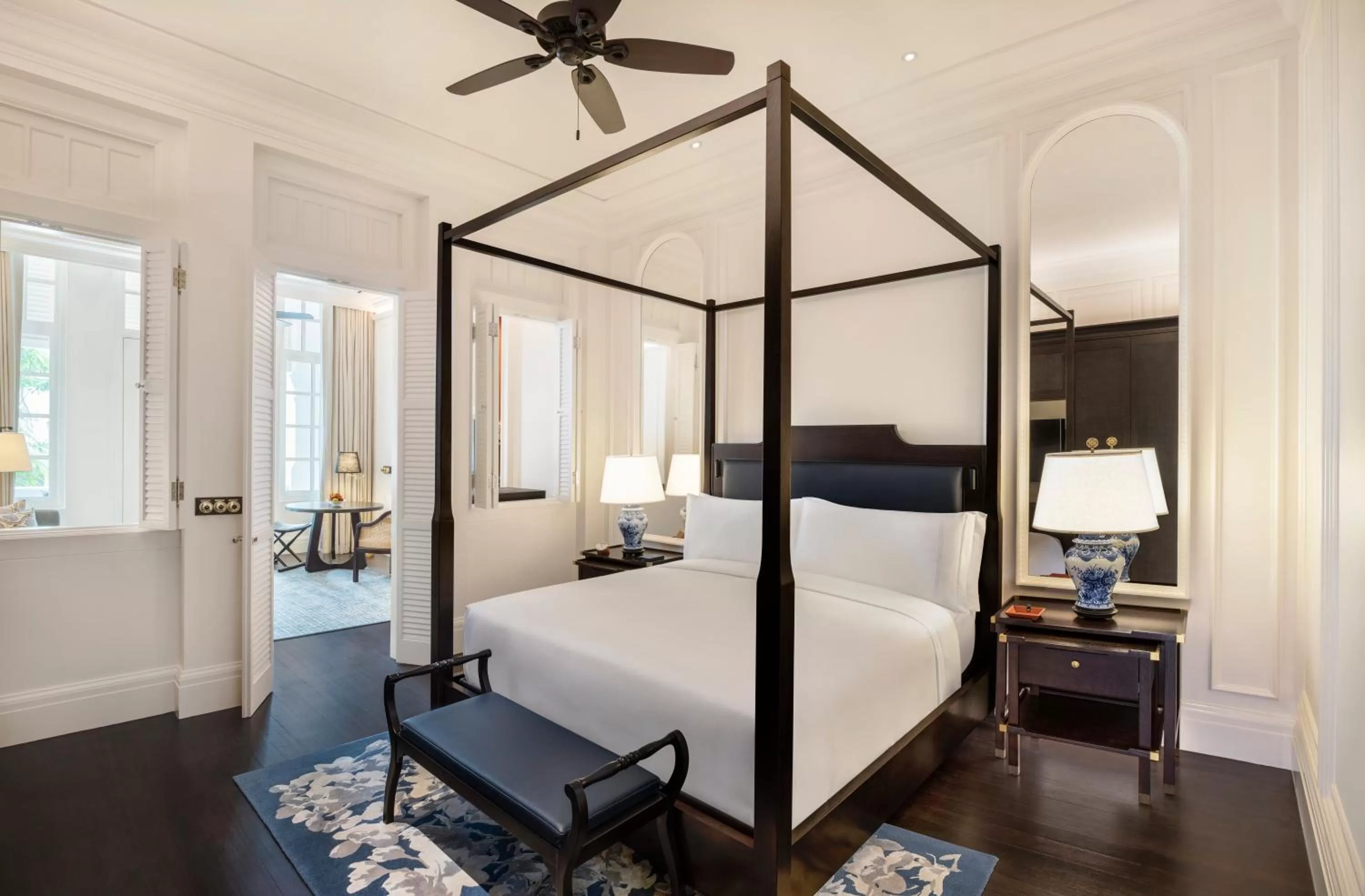 Bed in Raffles Singapore