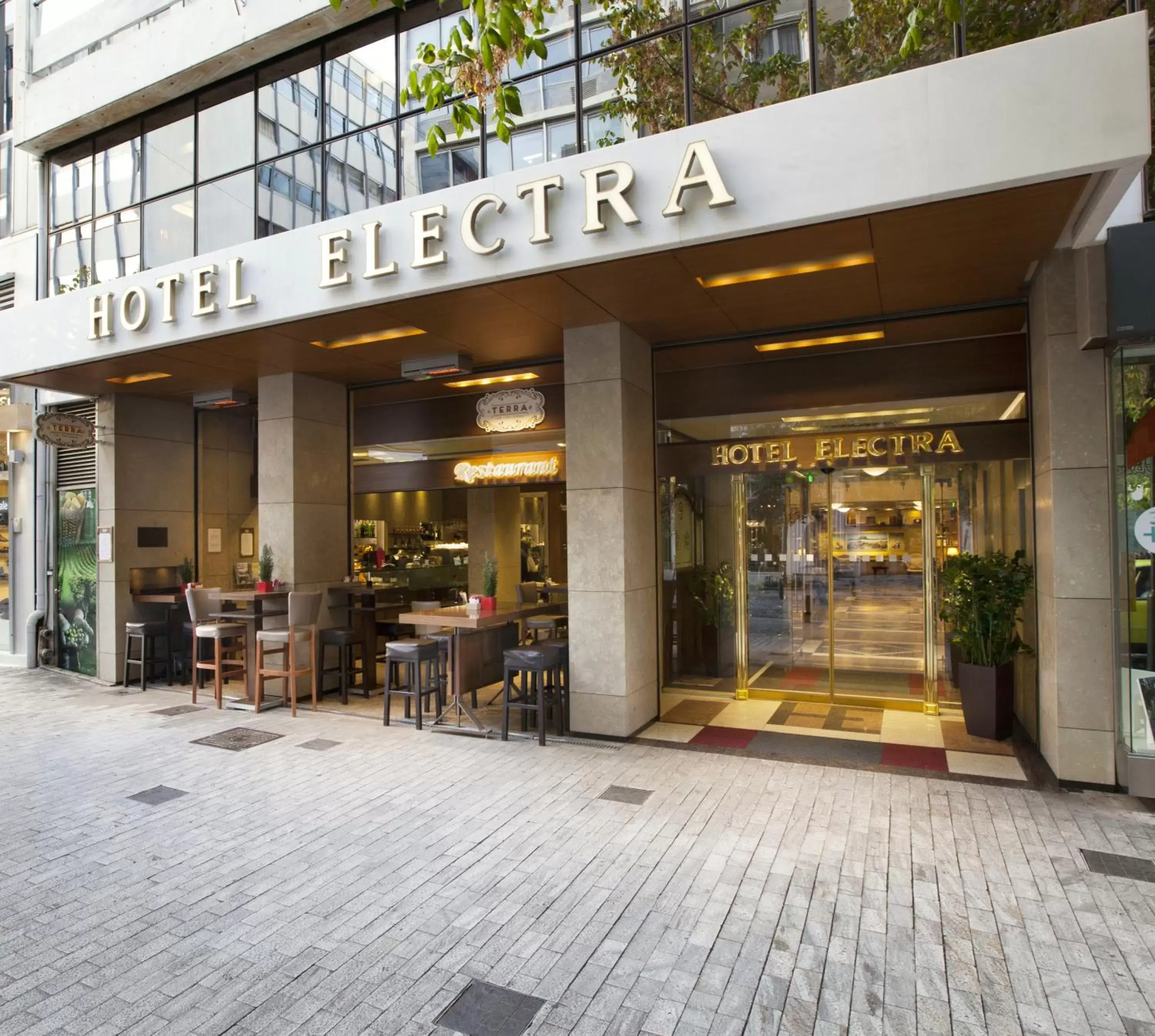 Facade/entrance in Electra Hotel Athens