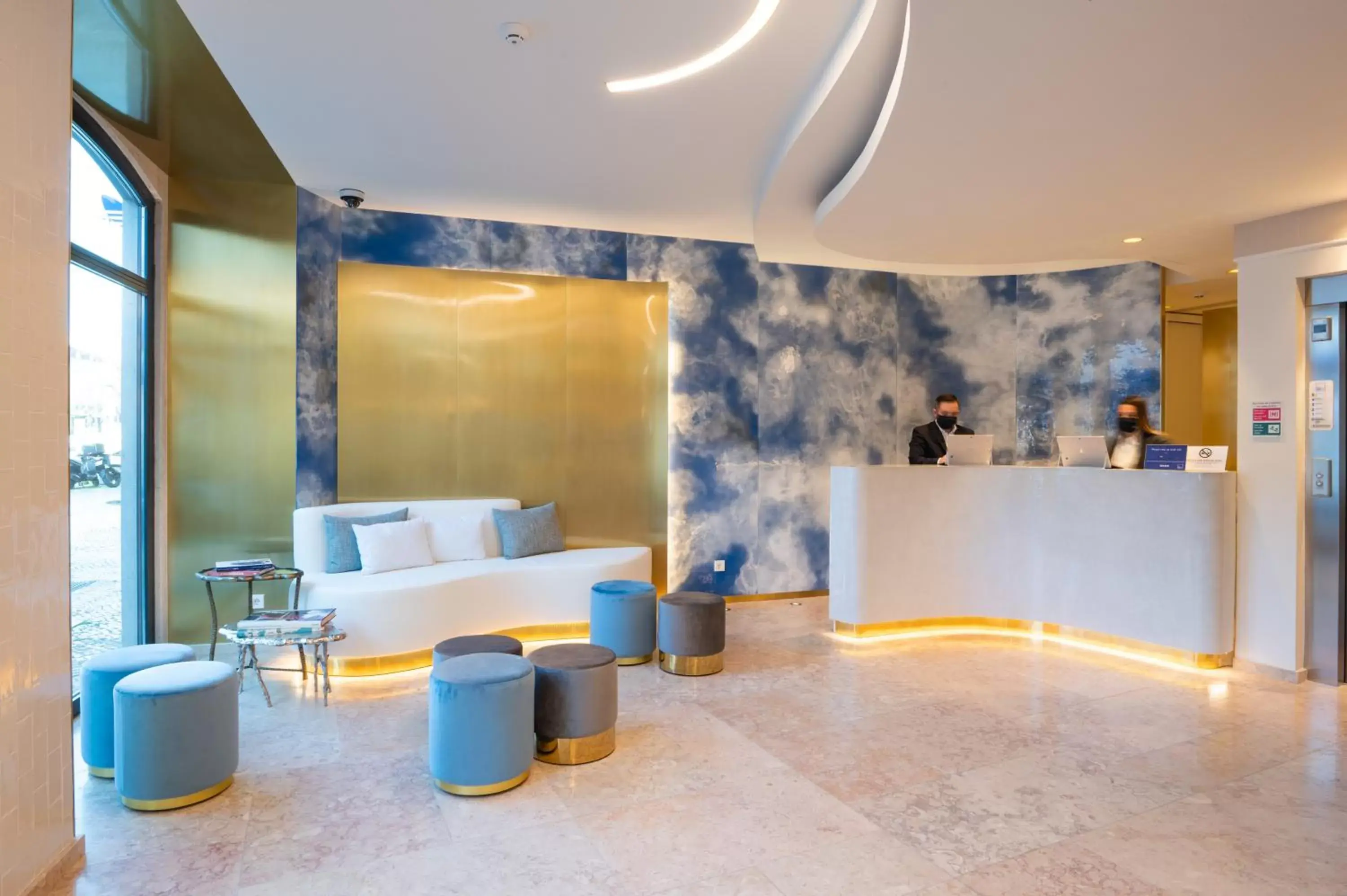 Lobby or reception, Lobby/Reception in Blue Liberdade Hotel