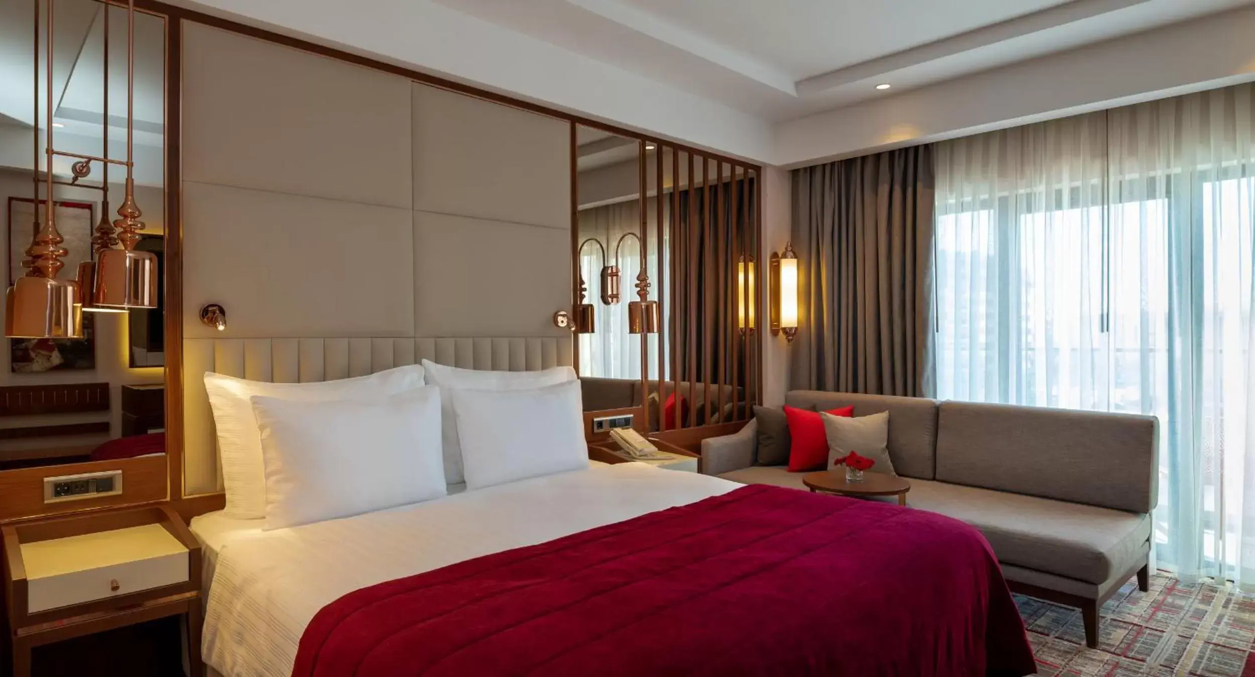 Photo of the whole room, Bed in Mövenpick Hotel Istanbul Asia Airport