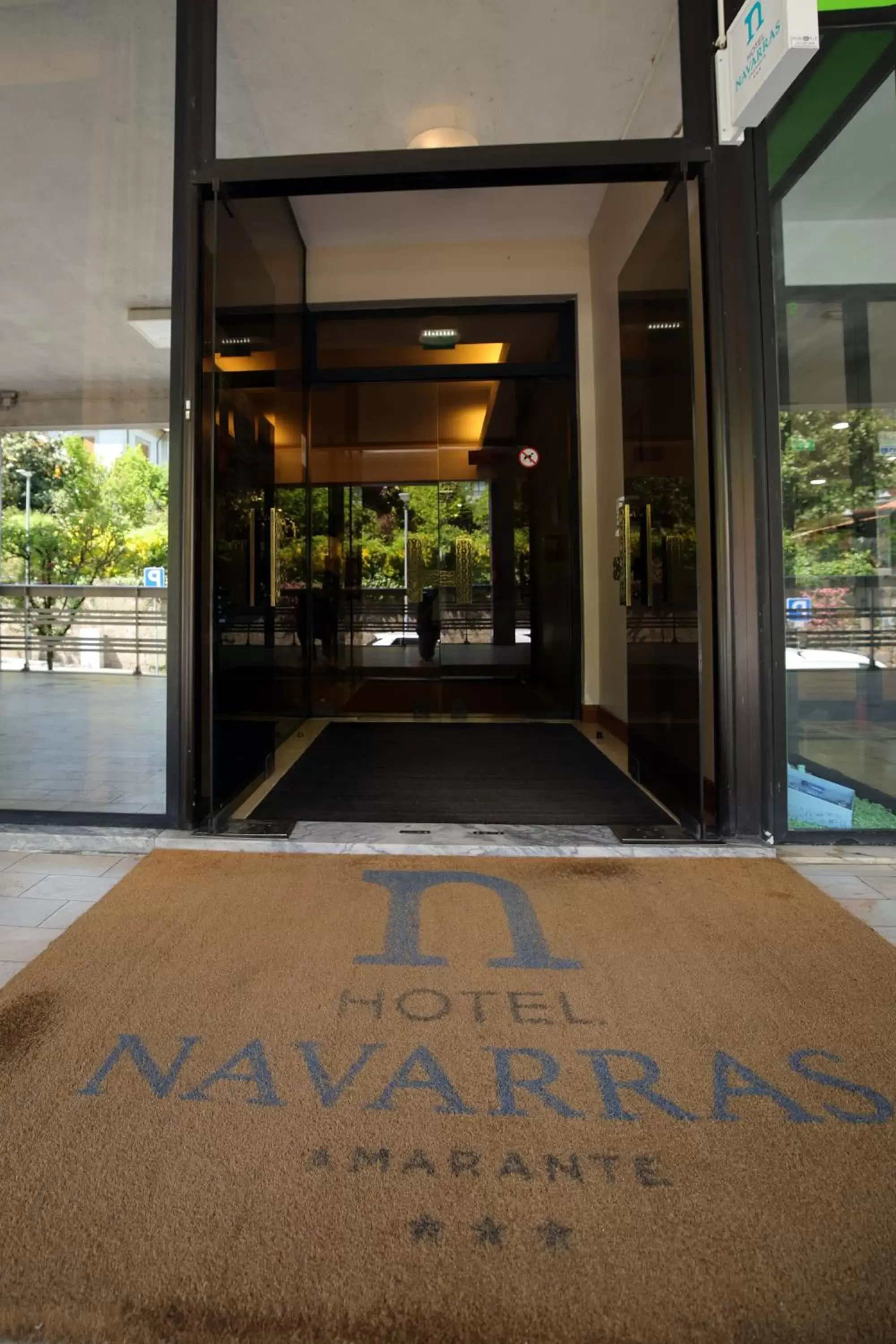Facade/entrance in Hotel Navarras