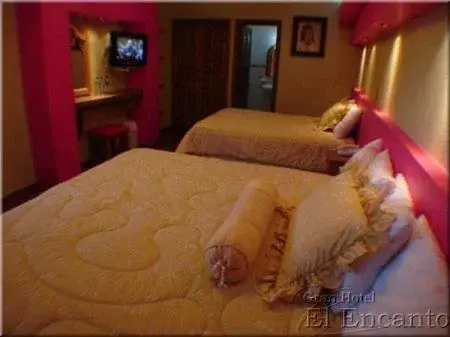 Photo of the whole room, Bed in Gran Hotel El Encanto Photo of the whole room, Bed in Gran Hotel El Encanto