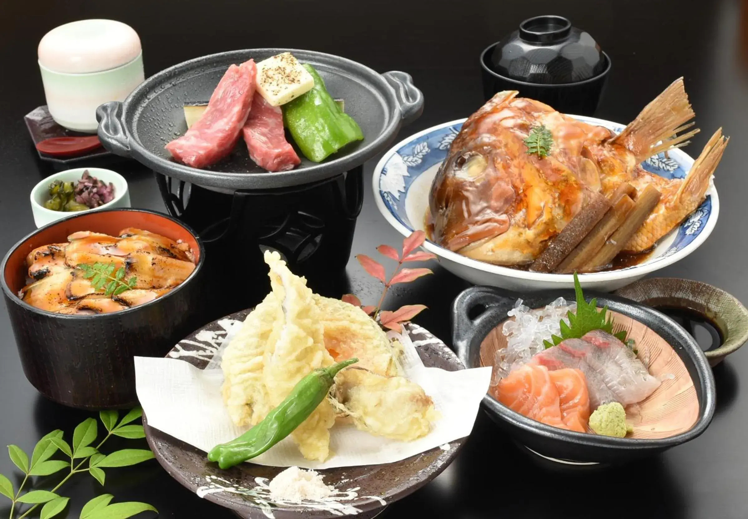 Food close-up, Food in Miyajima Coral Hotel