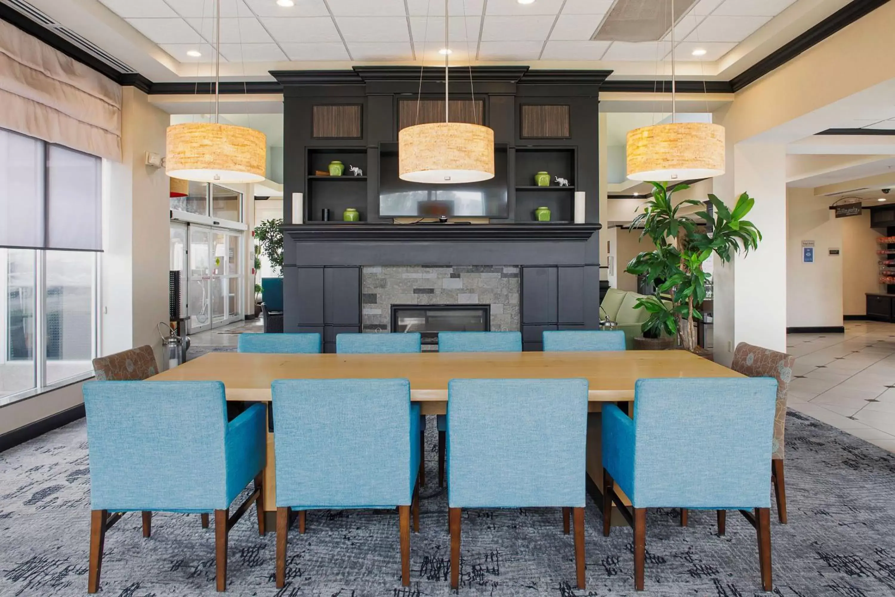 Lobby or reception in Hilton Garden Inn Jonesboro