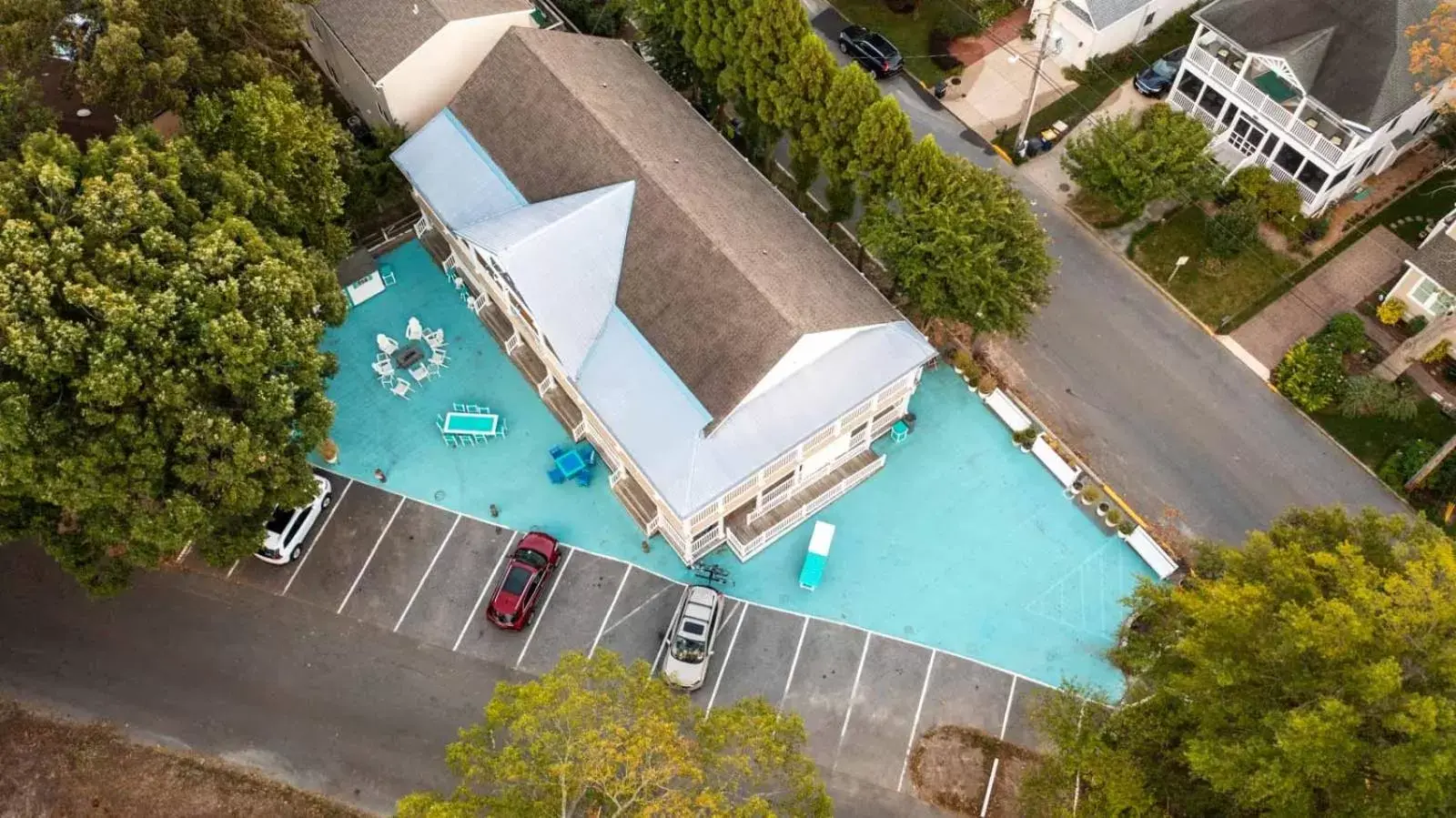 Bird's-eye View in Canalside Inn