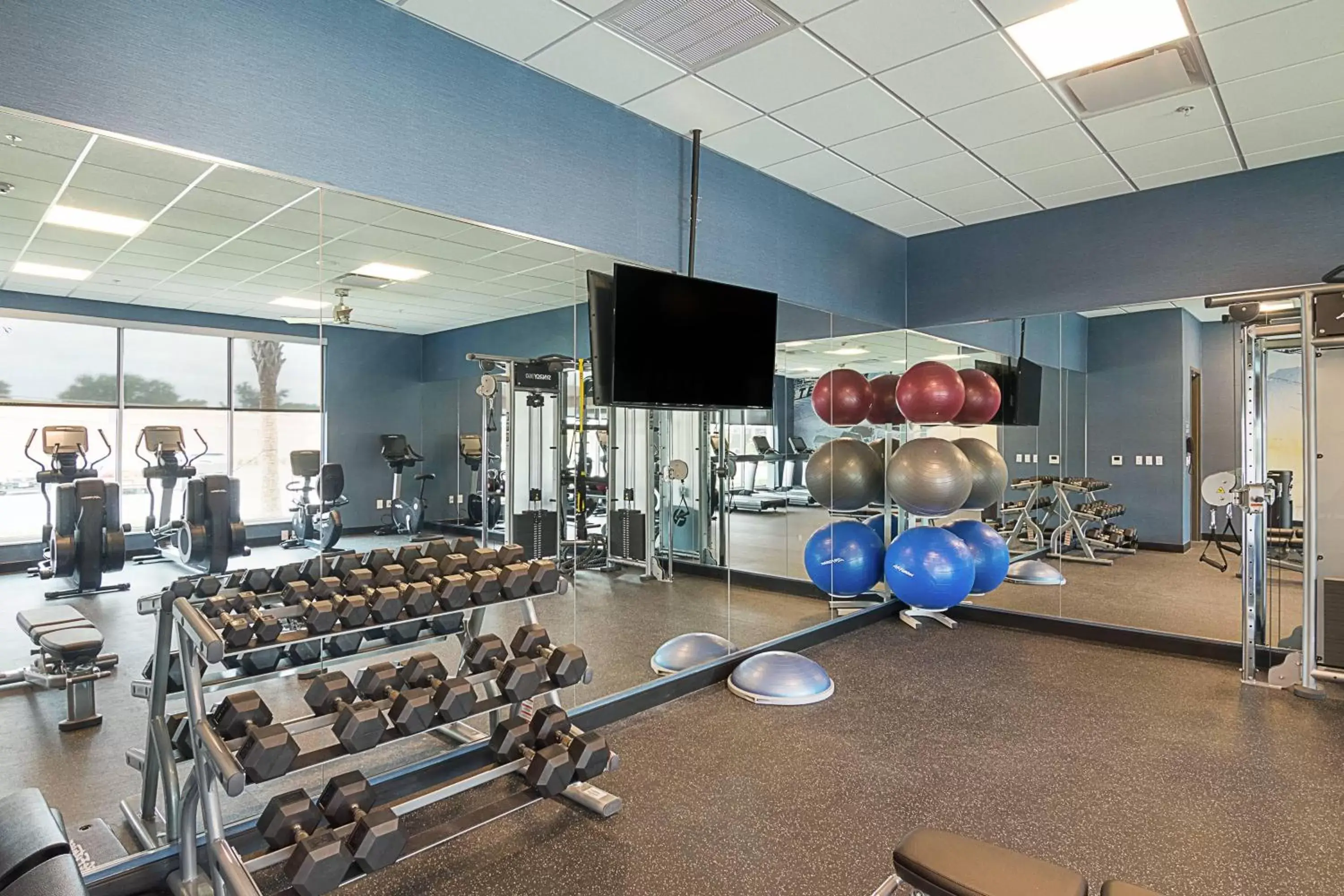 Fitness centre/facilities, Fitness Center/Facilities in SpringHill Suites by Marriott Fort Worth Fossil Creek