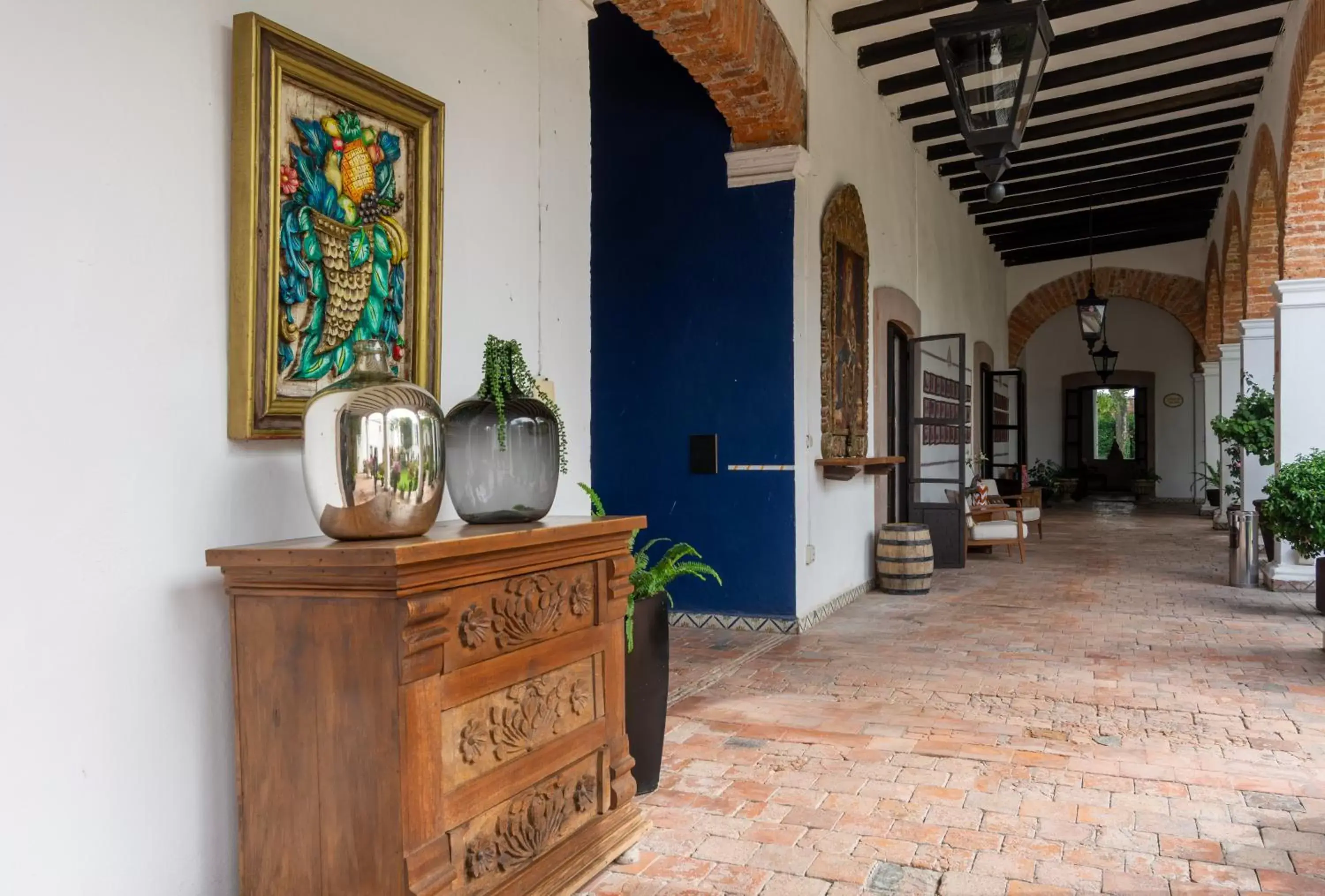 Facade/entrance in Hotel Hacienda San Cristóbal