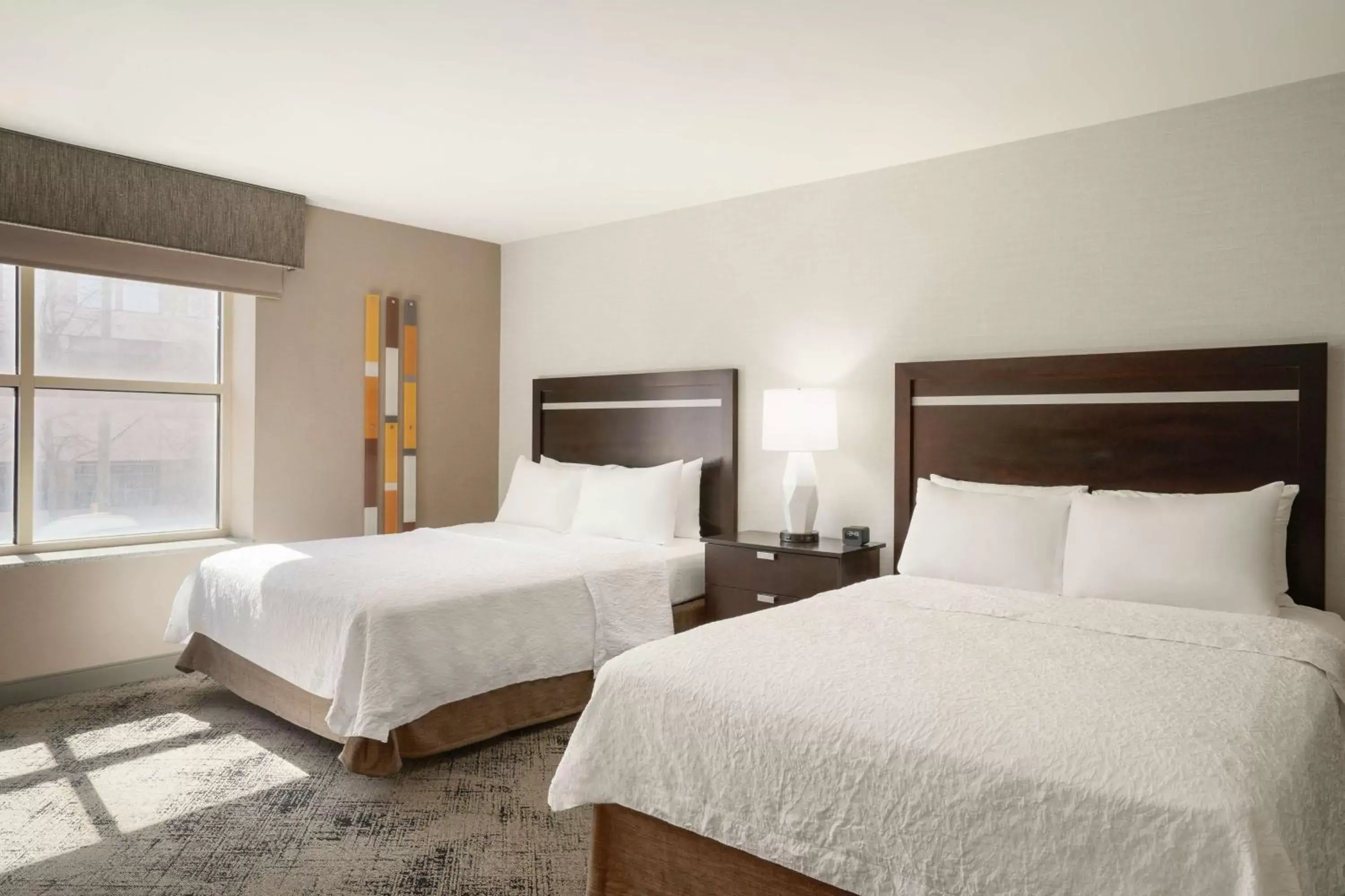 Queen Room with Two Queen Beds - Disability Access in Hampton Inn Portland Downtown Waterfront