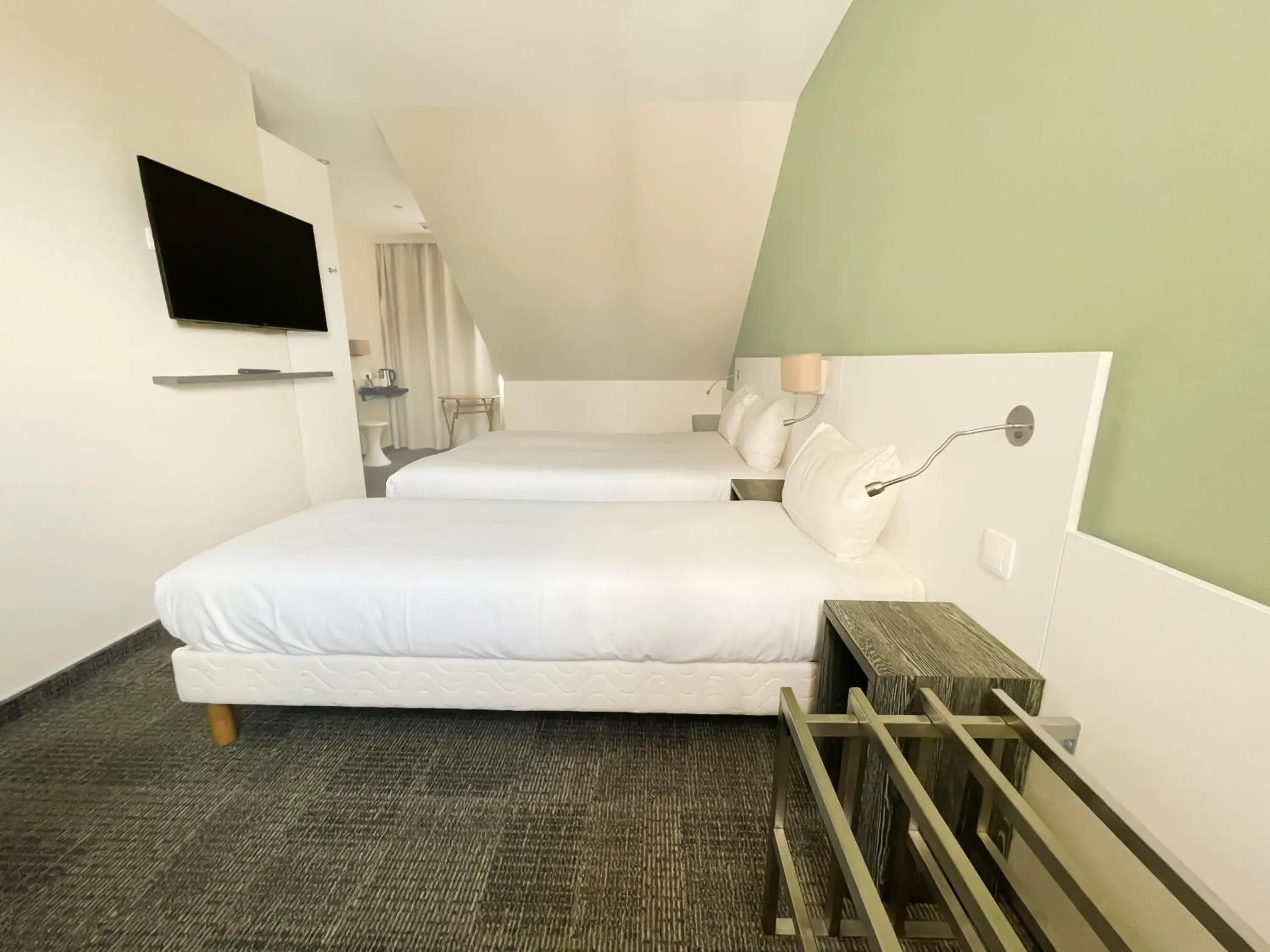 Bed in Greet Hotel Colmar