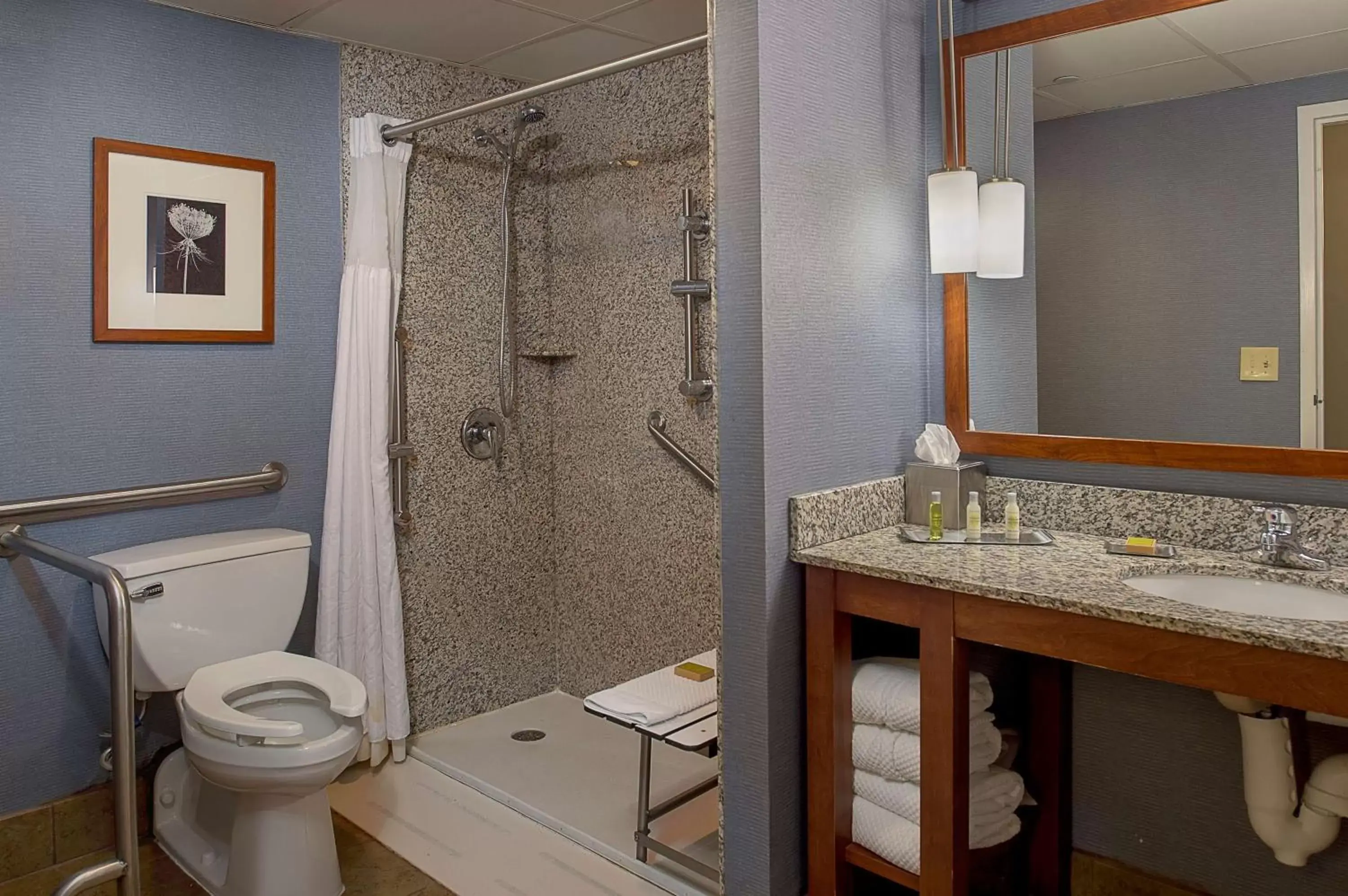 Bathroom in DoubleTree by Hilton St. Louis at Westport