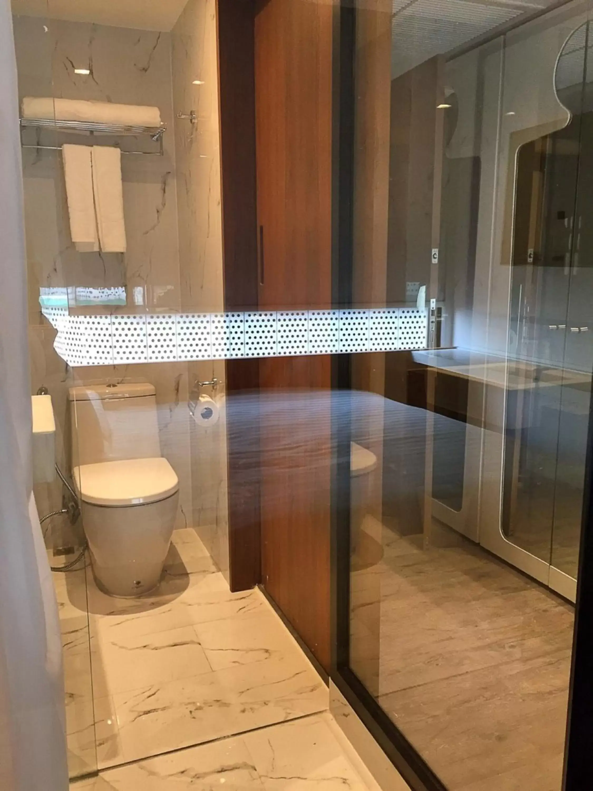 Toilet, Bathroom in S Box Sukhumvit Hotel - SHA Extra Plus