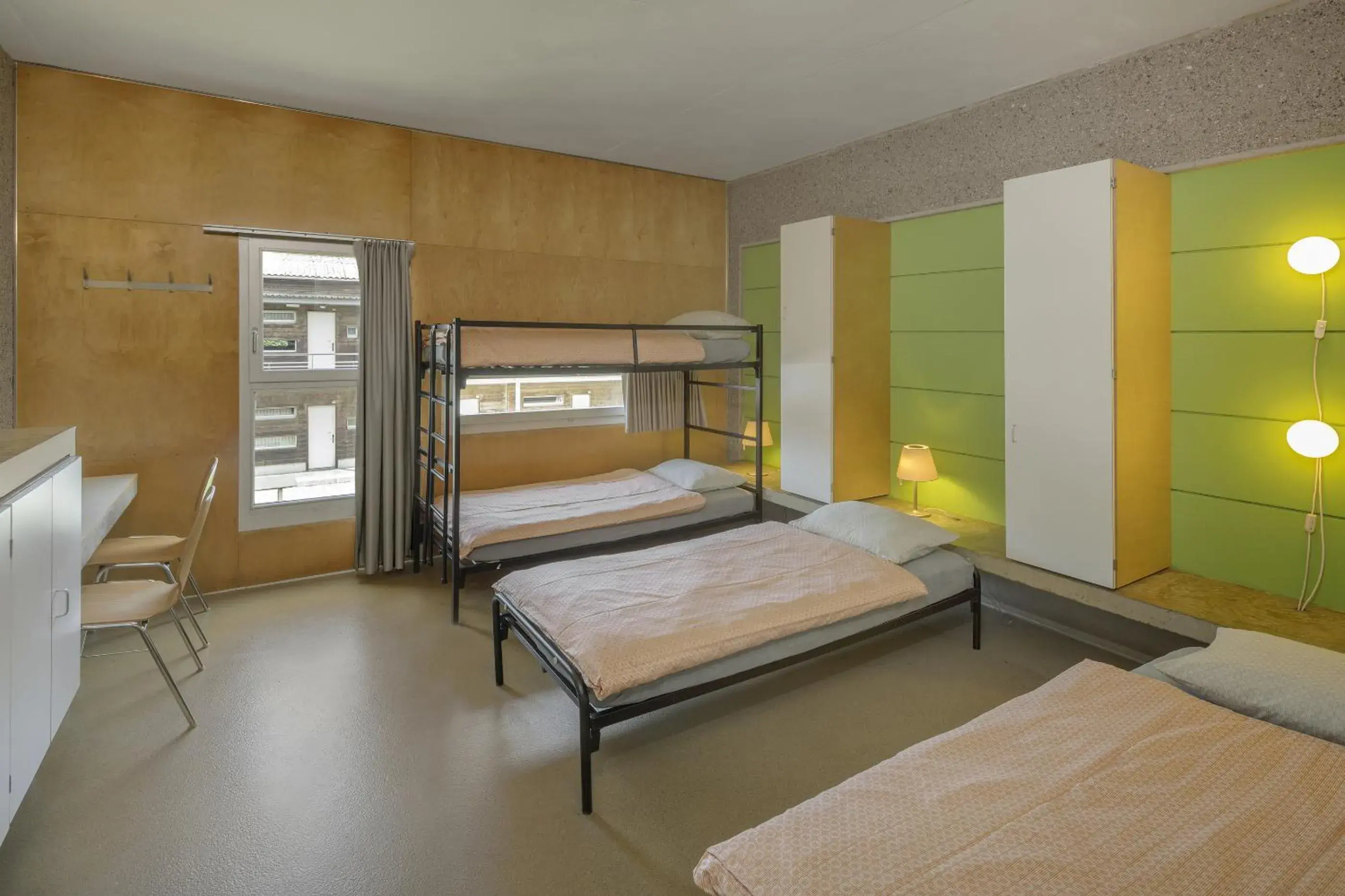 Photo of the whole room, Bunk Bed in Lausanne Youth Hostel Jeunotel