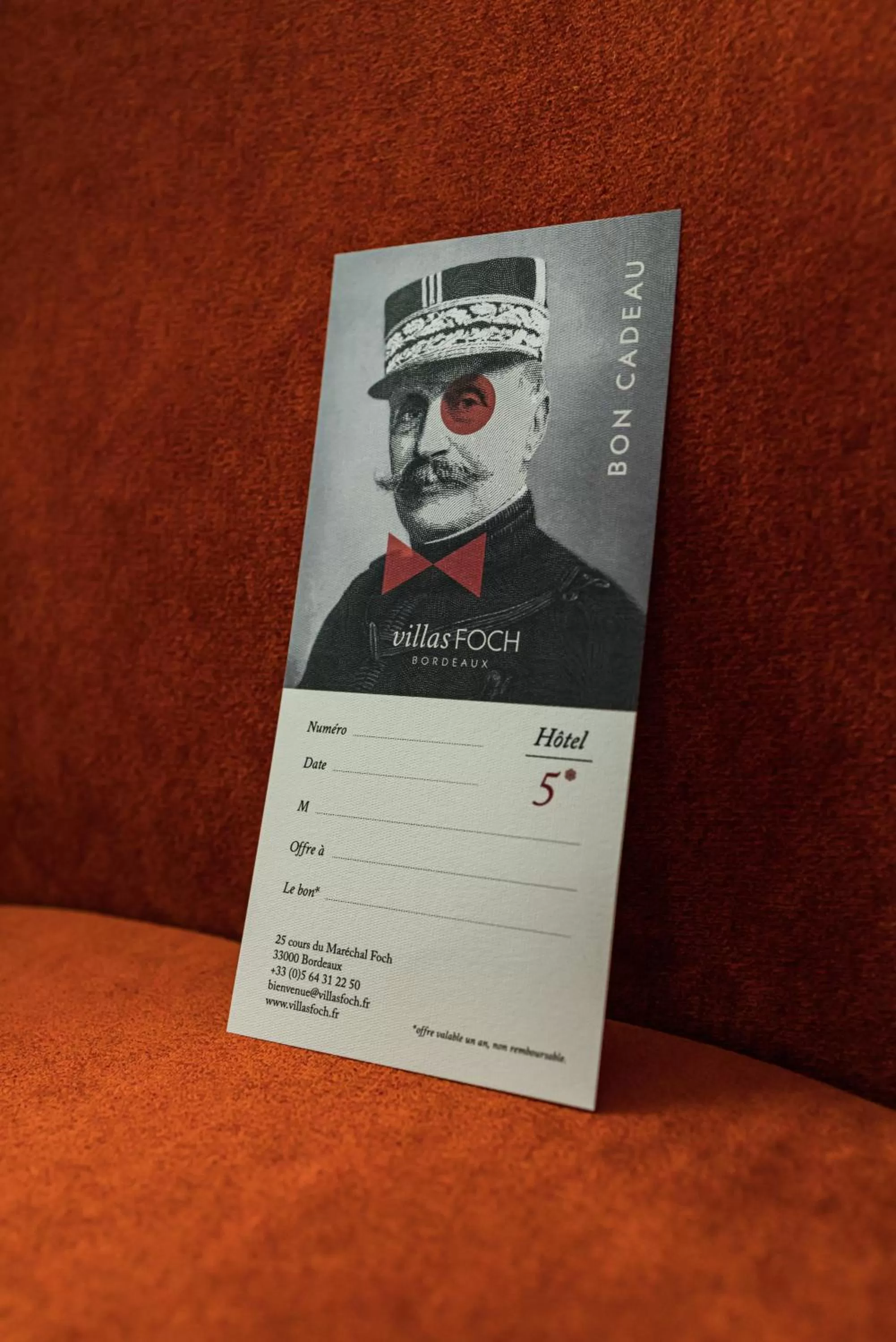 Decorative detail in Villas Foch Boutique Hotel & Spa Bordeaux