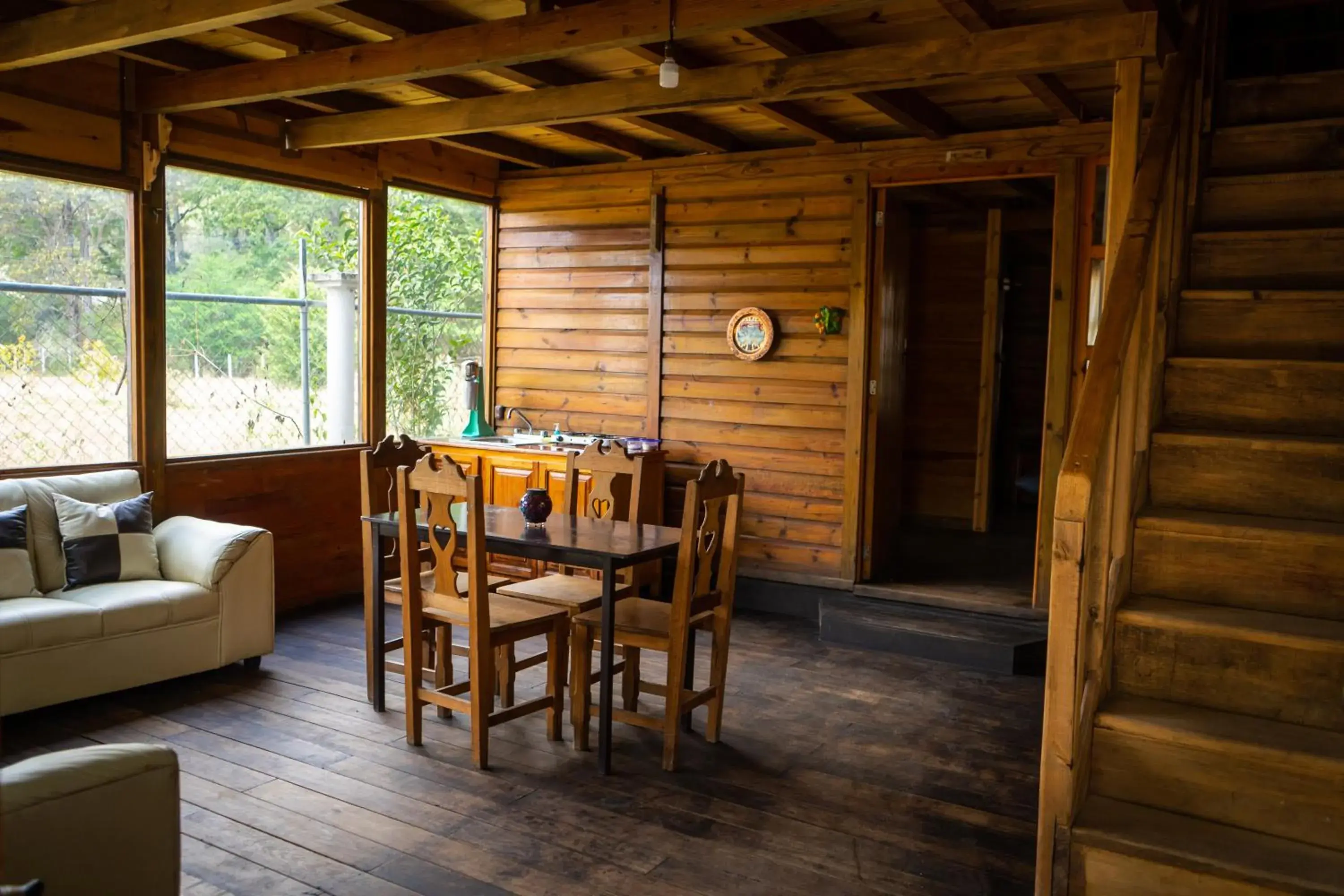 Dining Area in Calkiní Cabañas San Cristóbal de Las Casas