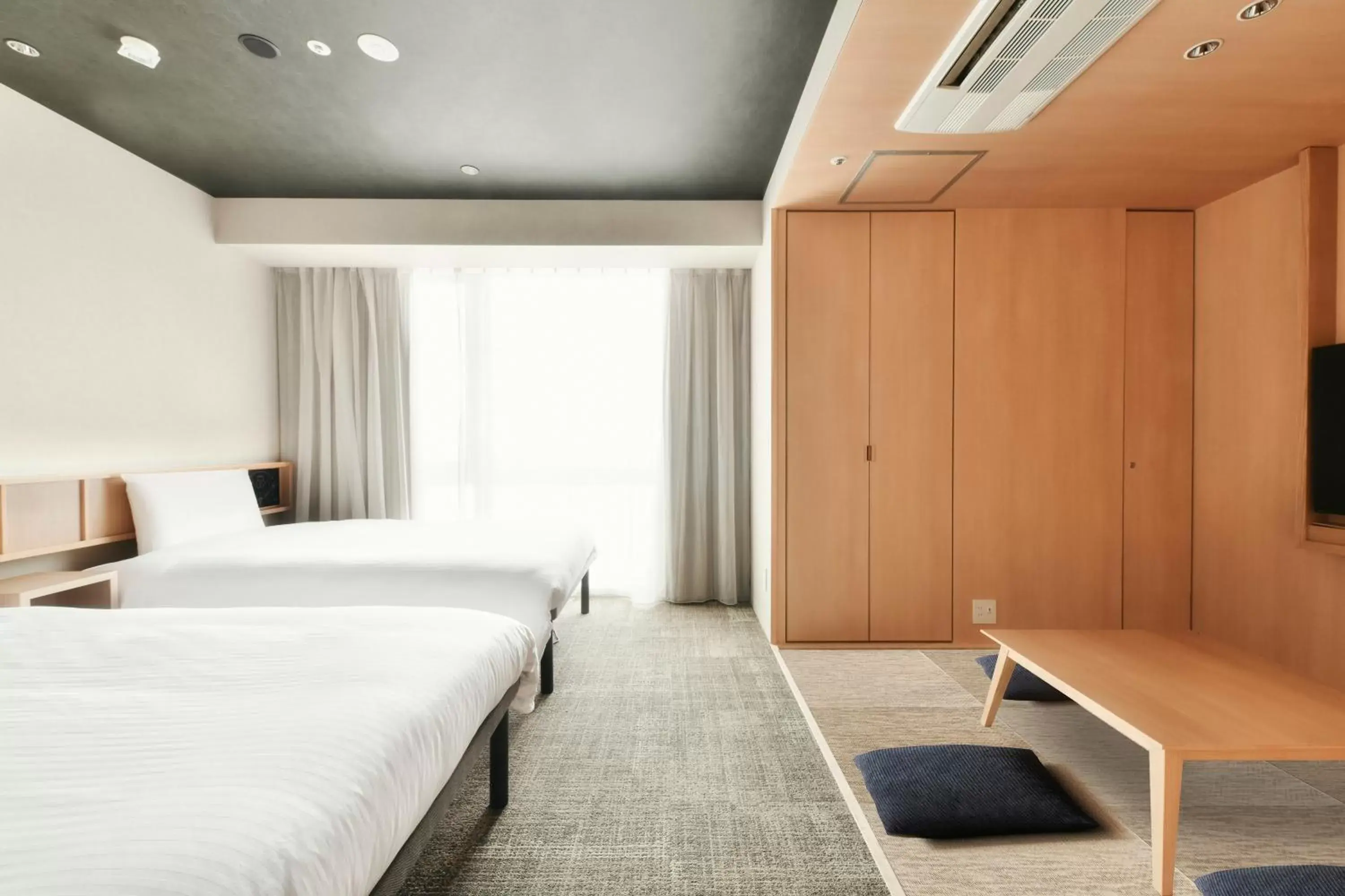 Photo of the whole room, Bed in REF Matsuyama City Station by VESSEL HOTELS