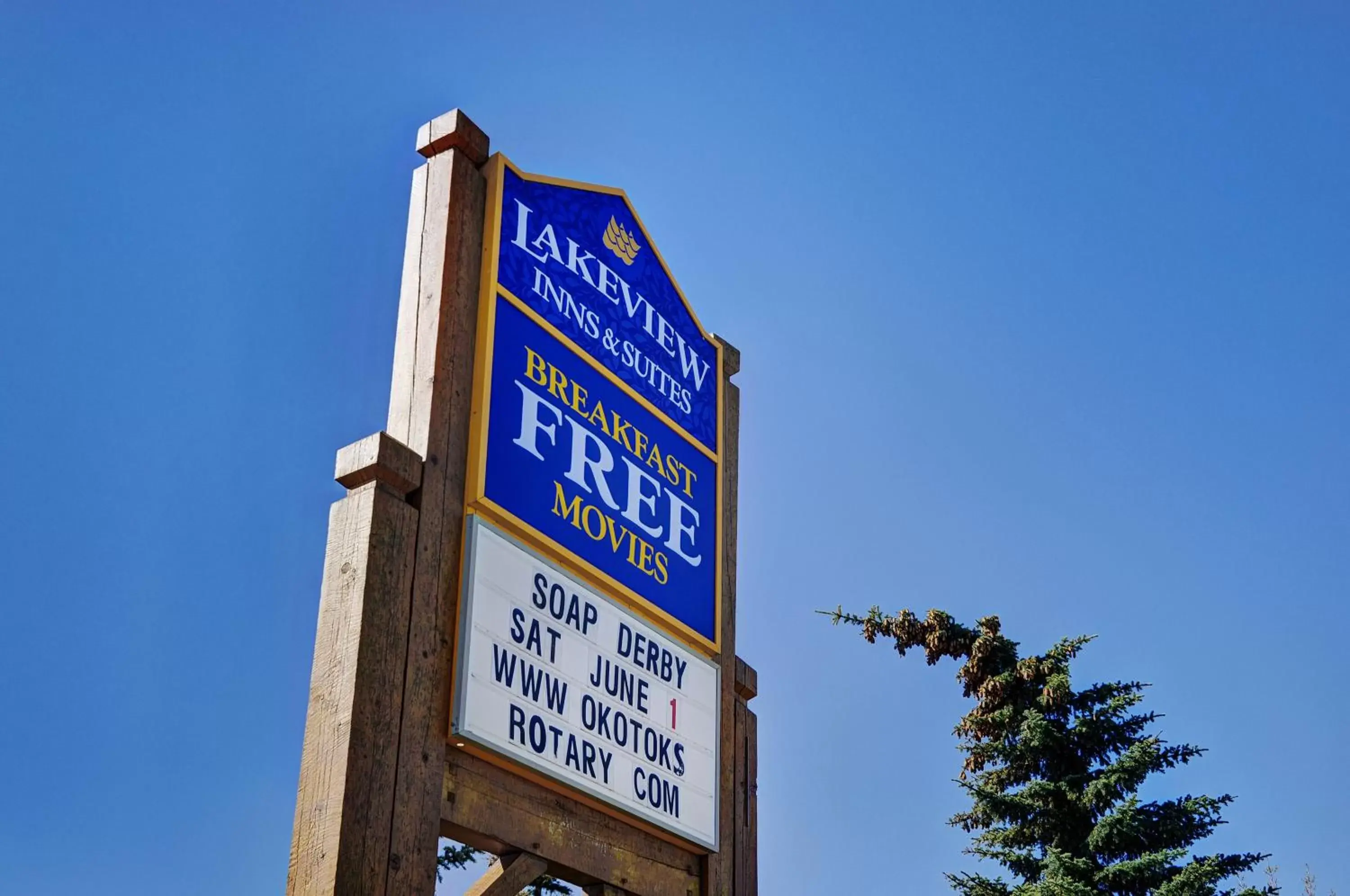 Property logo or sign in Lakeview Inns & Suites - Okotoks