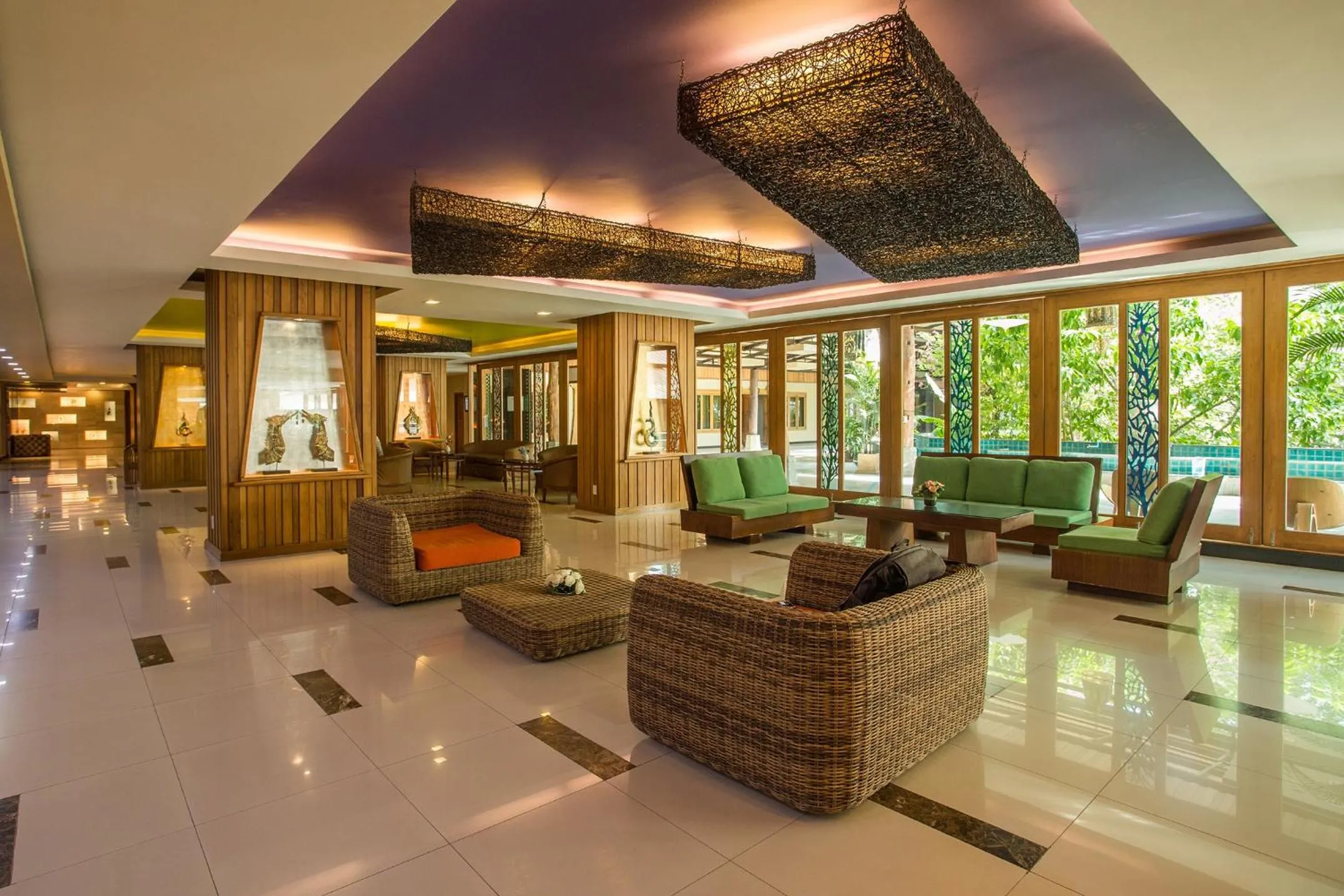 Lobby or reception in Khum Phucome Hotel -SHA Extra Plus