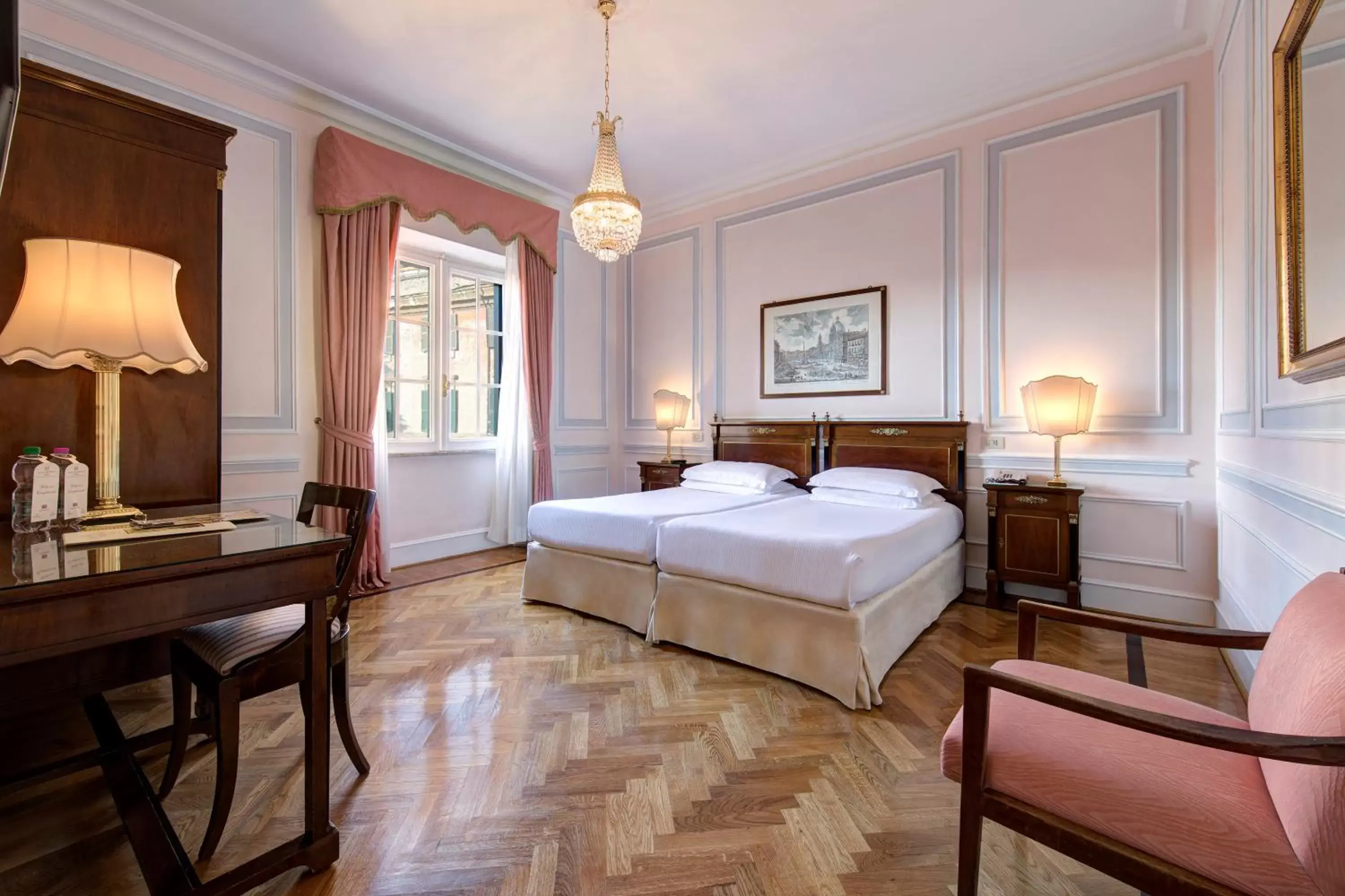 Bedroom, Bed in Hotel Quirinale