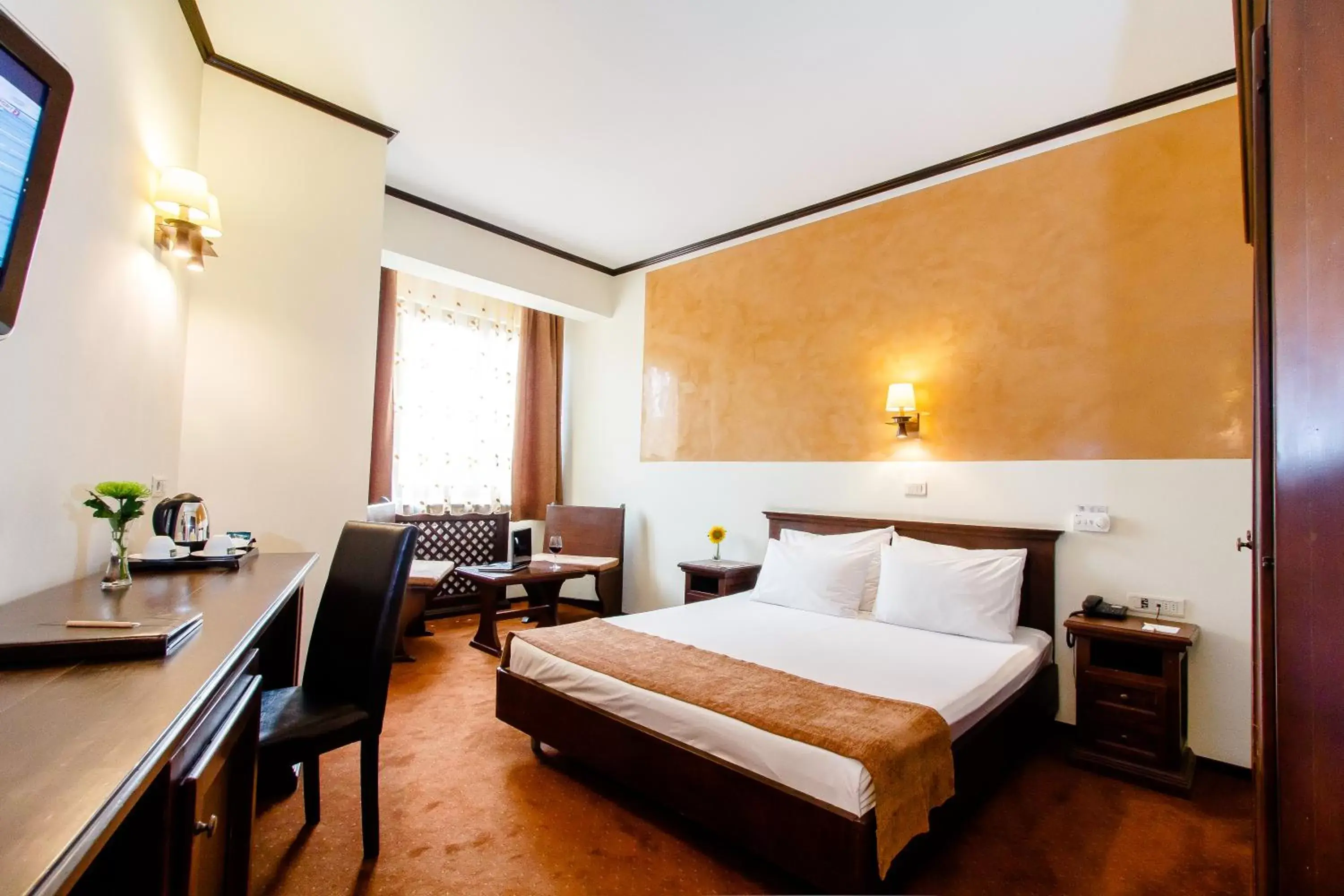 Bed in International Bucharest City Centre Hotel