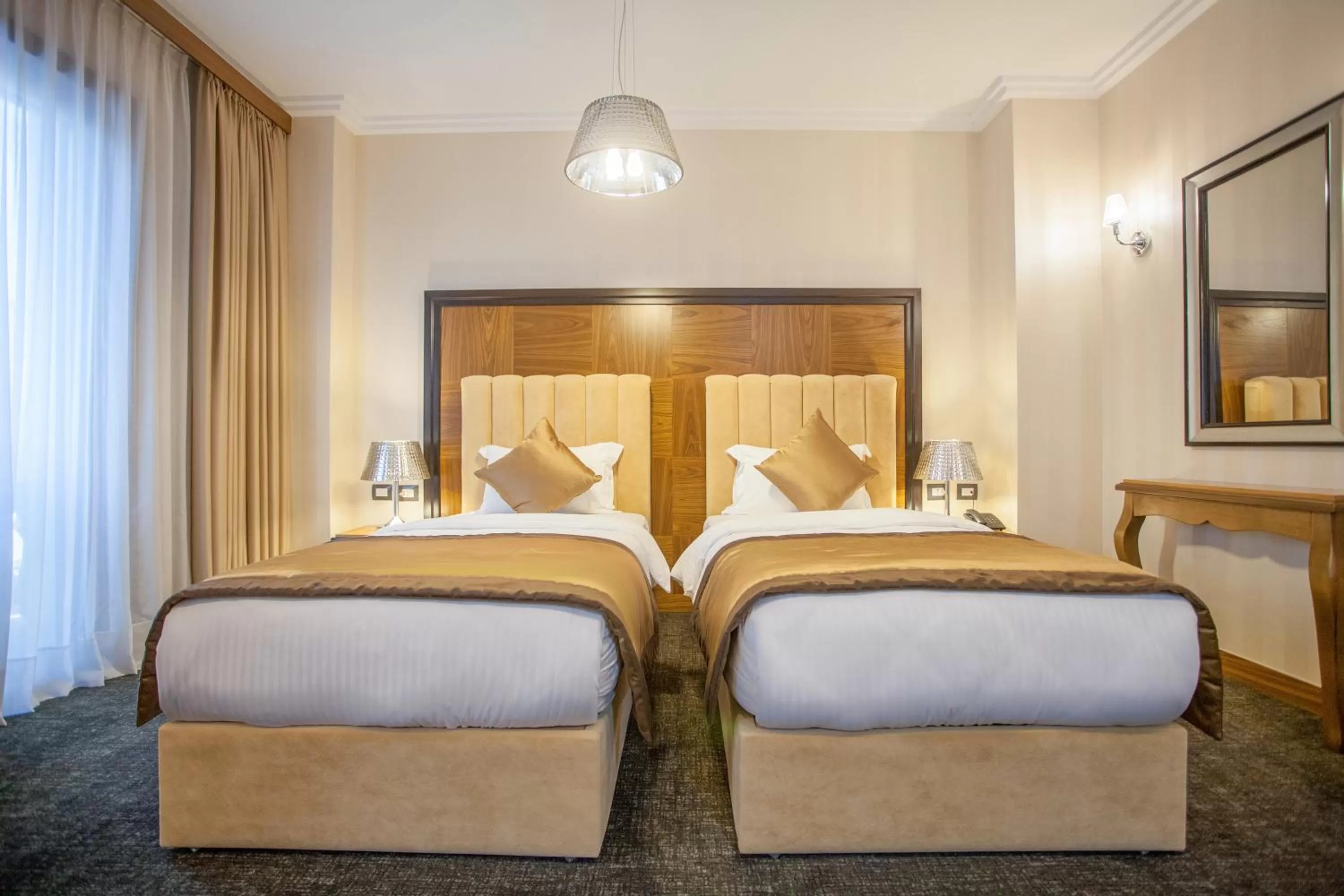 Bedroom, Bed in Hotel Colosseo Tirana