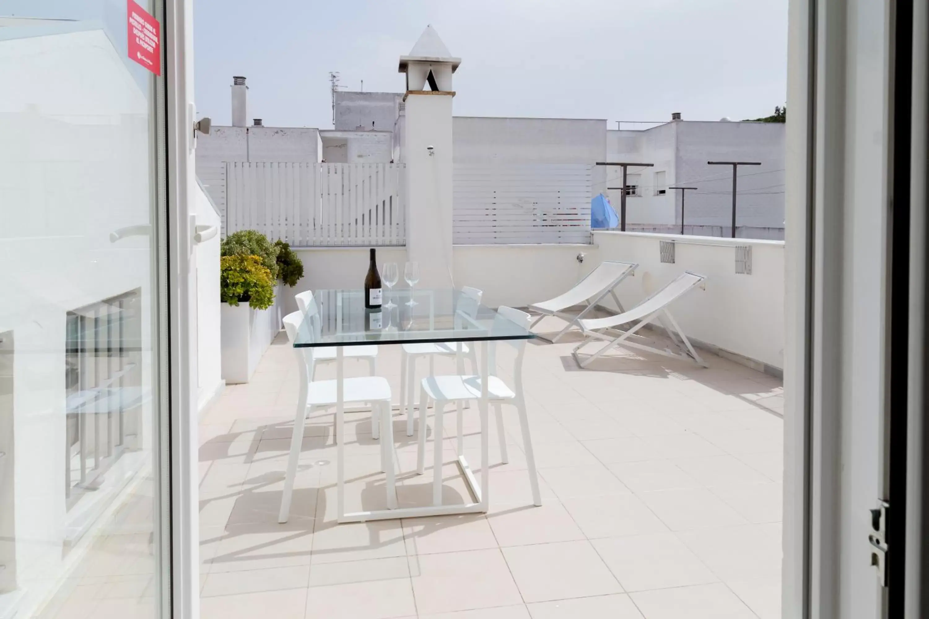 Balcony/Terrace in La Alcoba del Agua hotel boutique