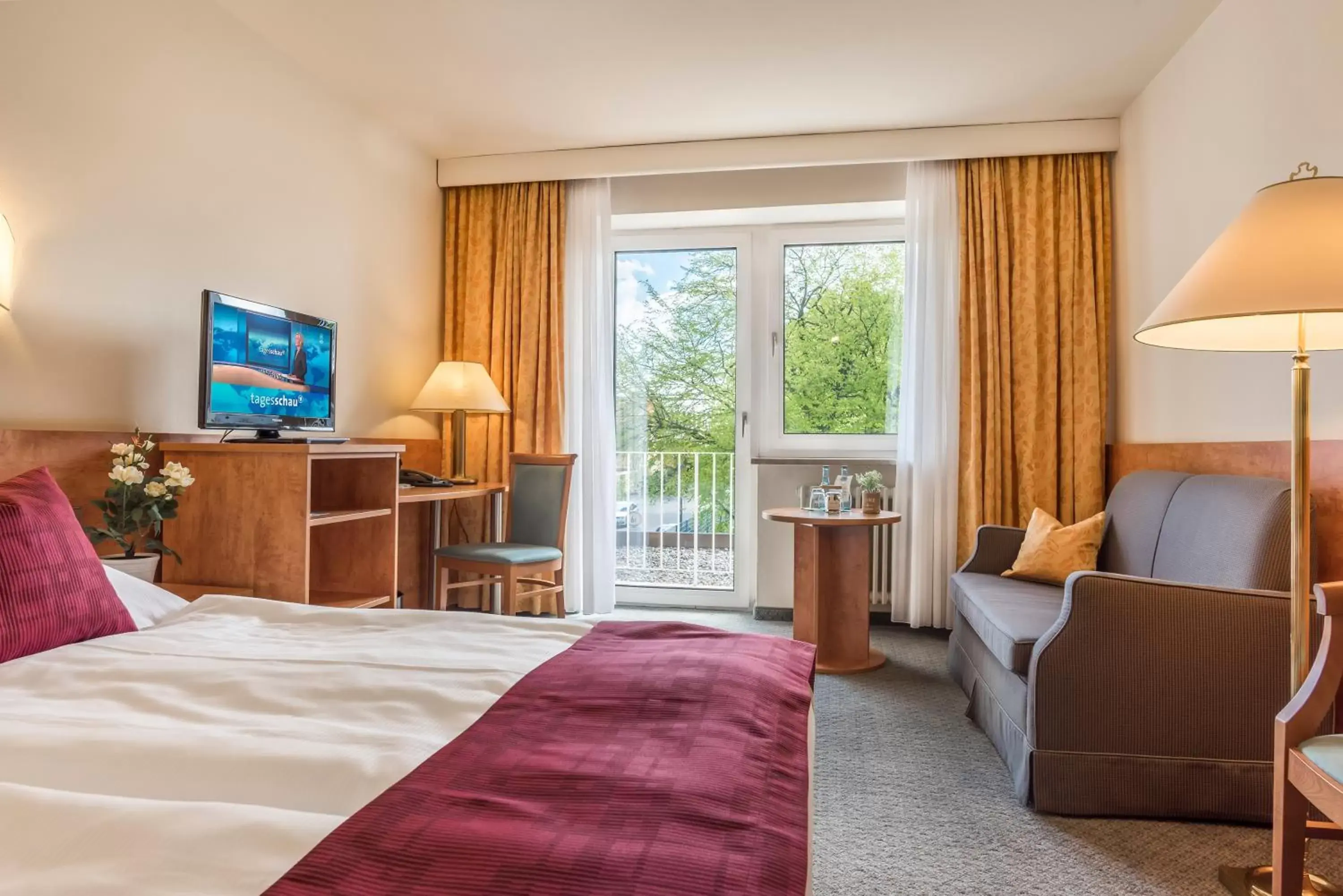 Superior Double Room with Balcony in Hotel Am Moosfeld