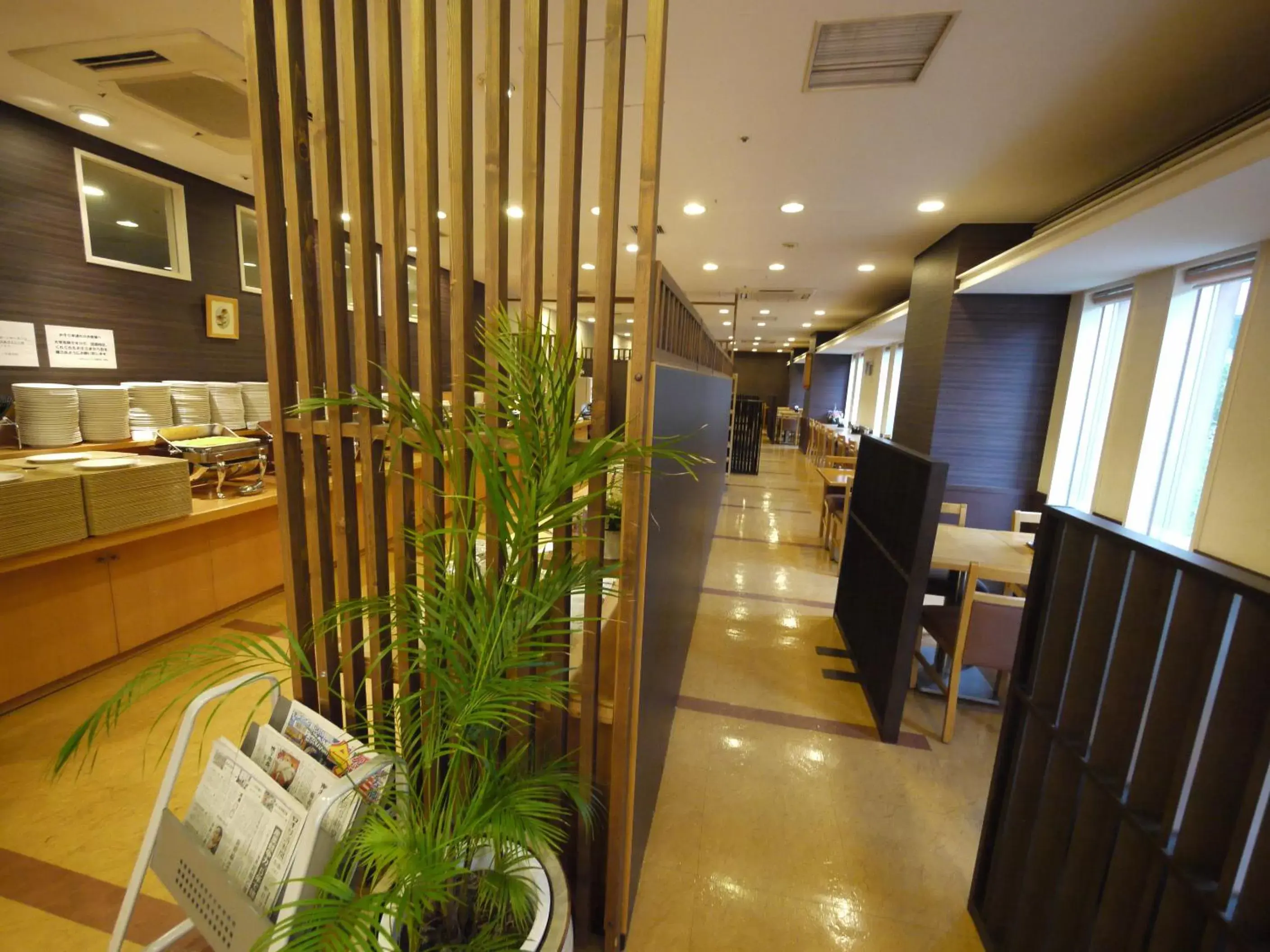 Decorative detail, Lobby/Reception in Hotel Route-Inn Osaka Honmachi