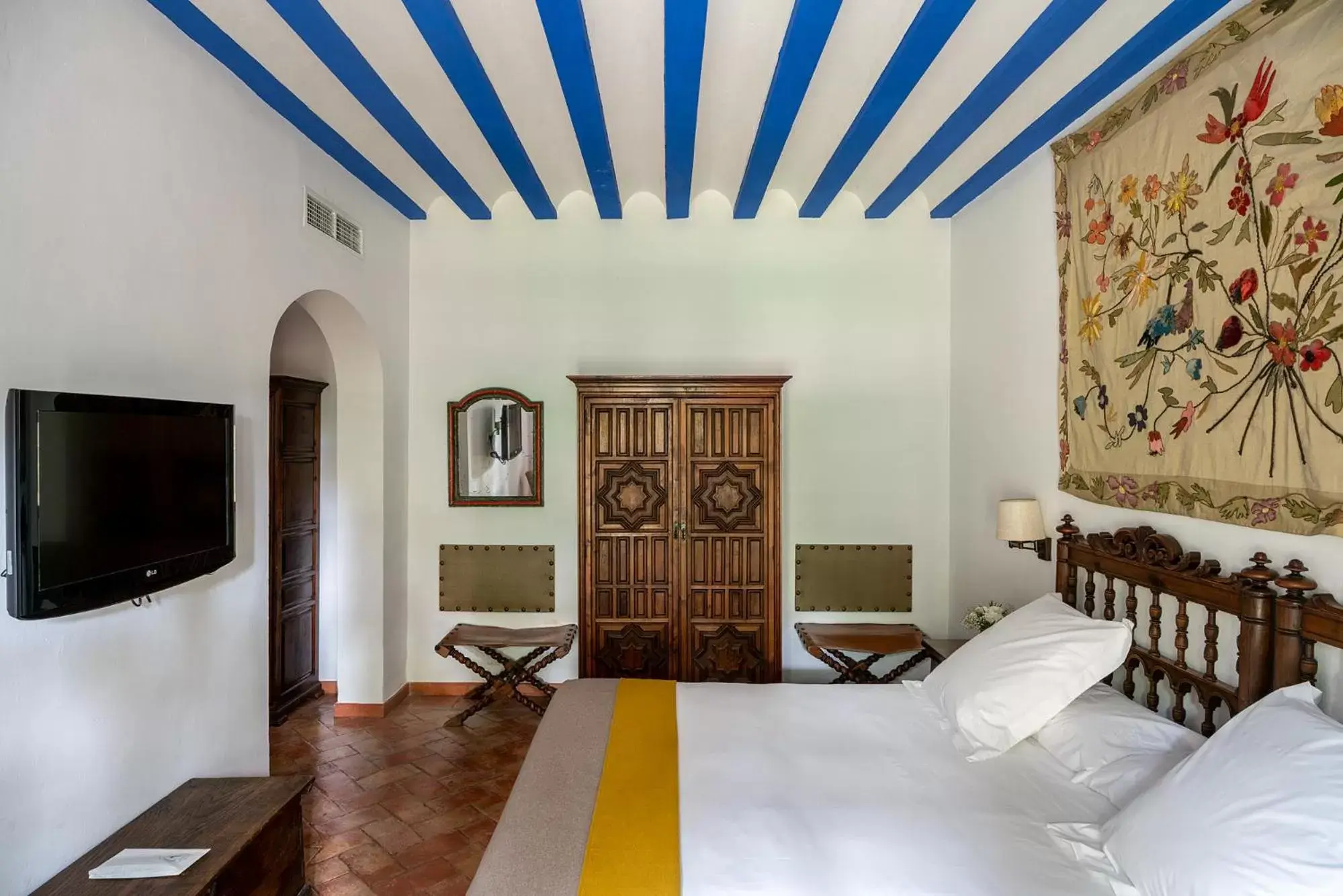 Bedroom, Bed in Parador de Almagro