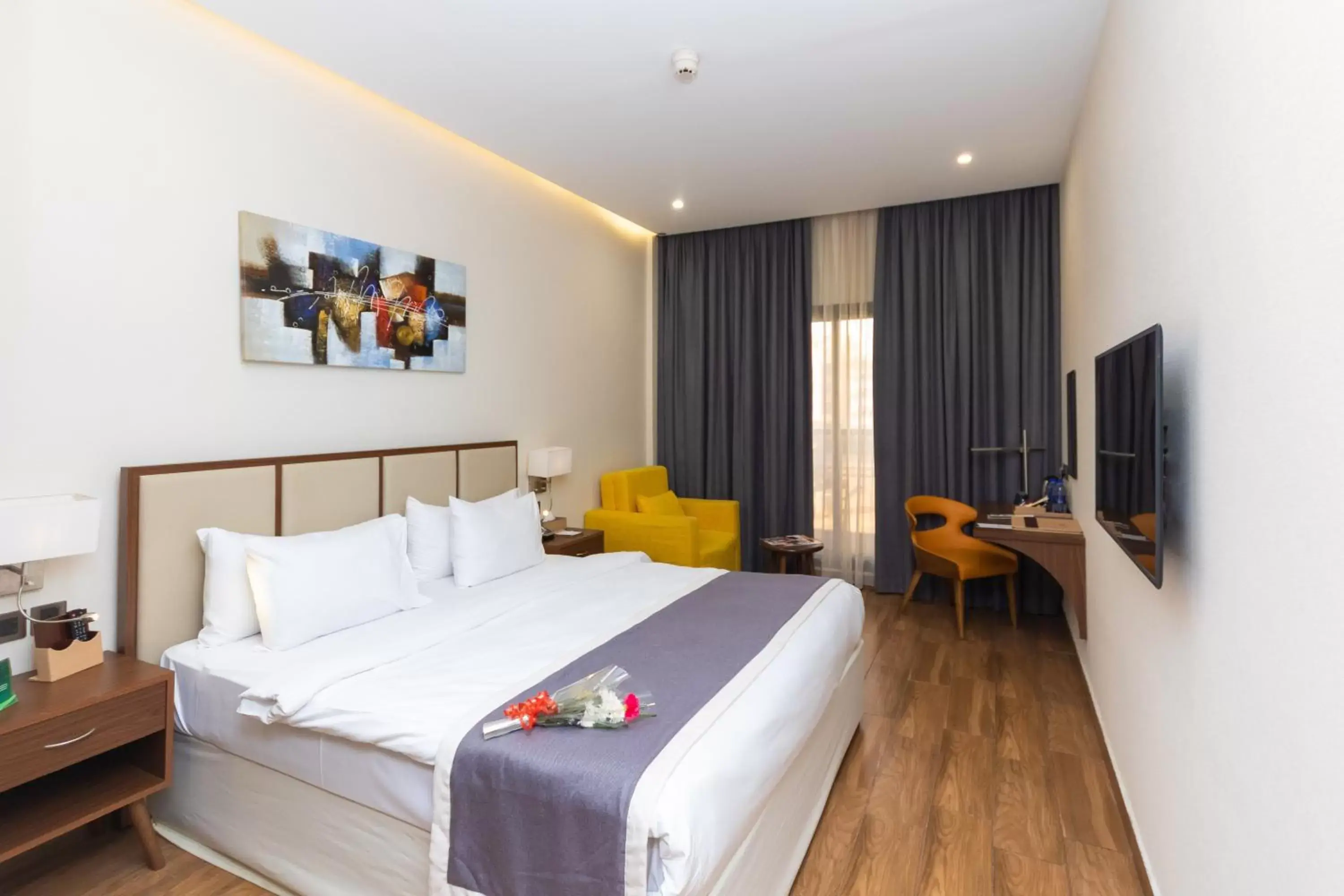 Bedroom, Bed in Le Wana Hotel