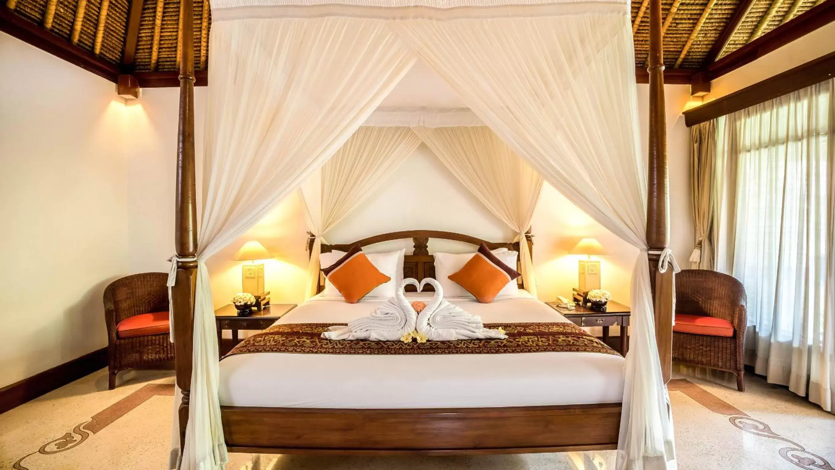 Photo of the whole room, Bed in Kori Ubud Resort, Restaurant & Spa