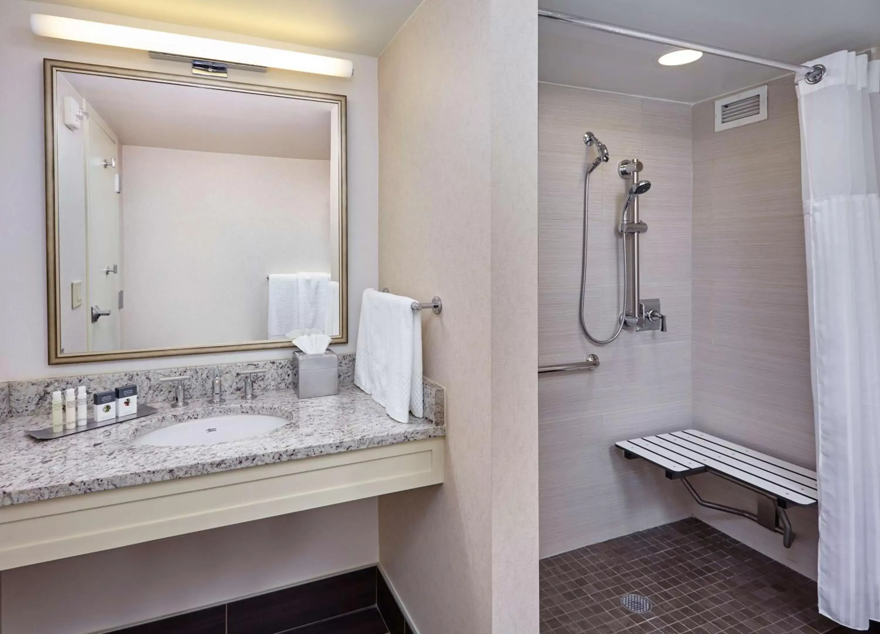 Bathroom in DoubleTree by Hilton Washington DC – Crystal City