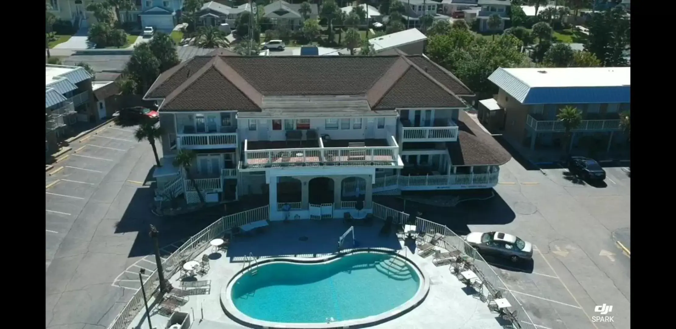 Bird's eye view in Topaz Motel - Flagler Beach Bird's eye view in Topaz Motel - Flagler Beach
