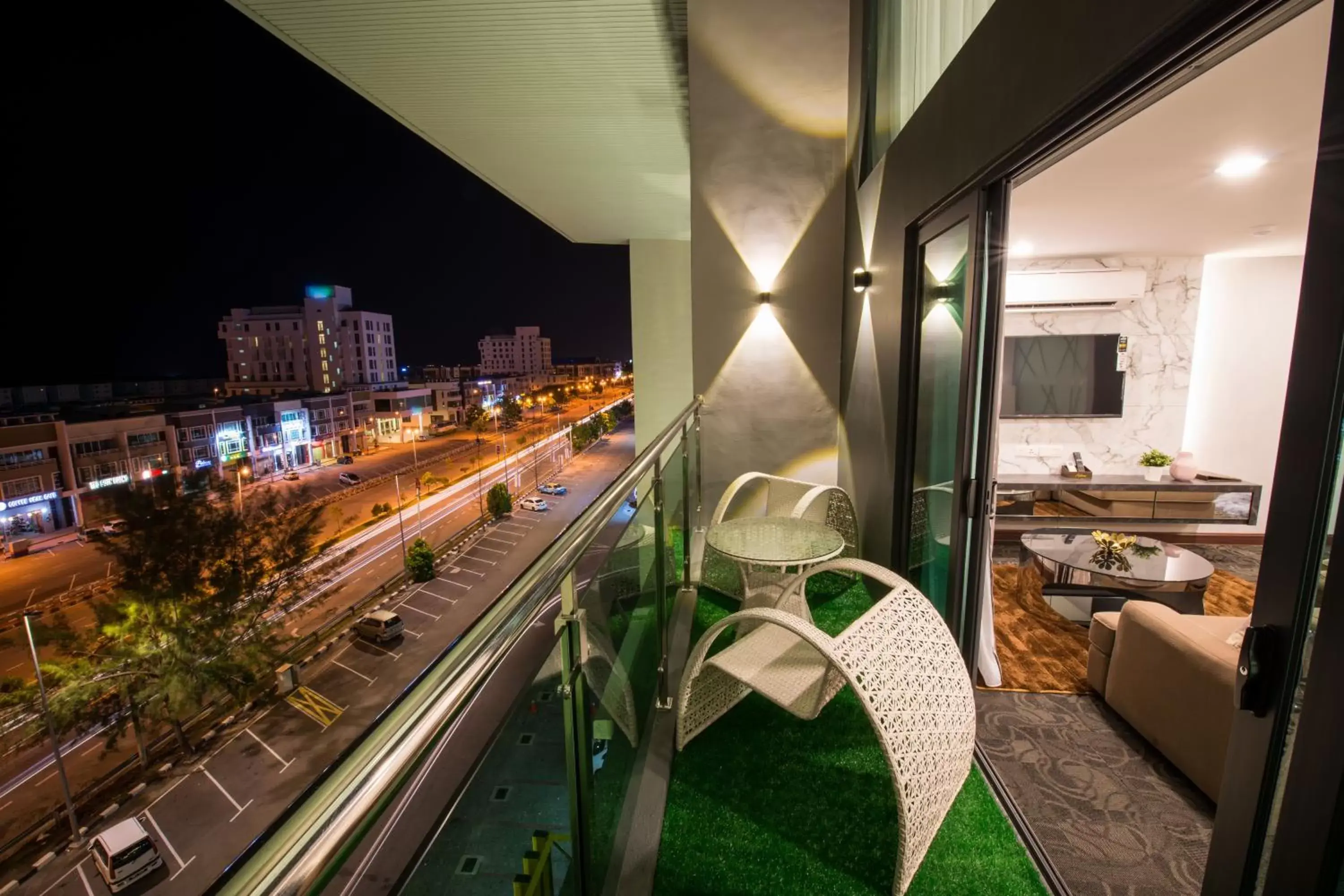 Balcony/Terrace in Asiatic Hotel