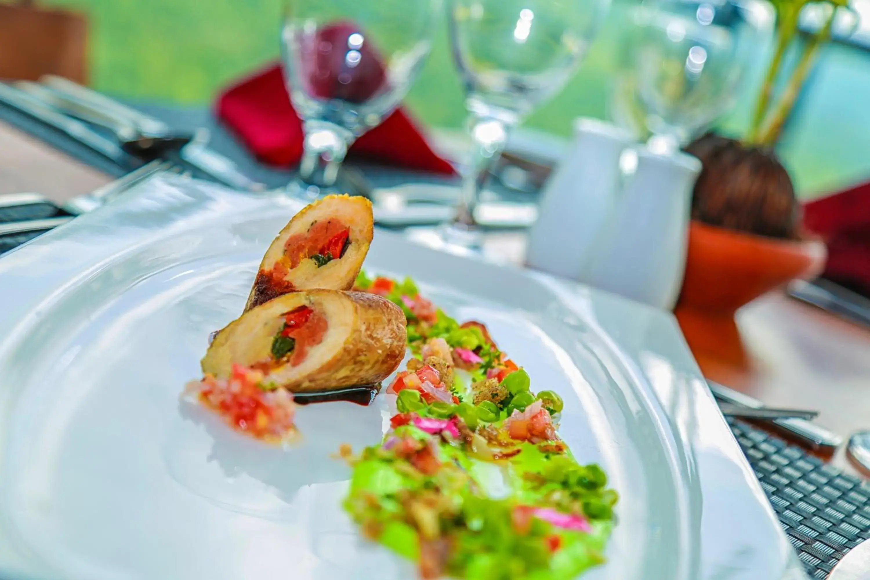 Food close-up in Oak Ray Hotel - Tea Bush Ramboda