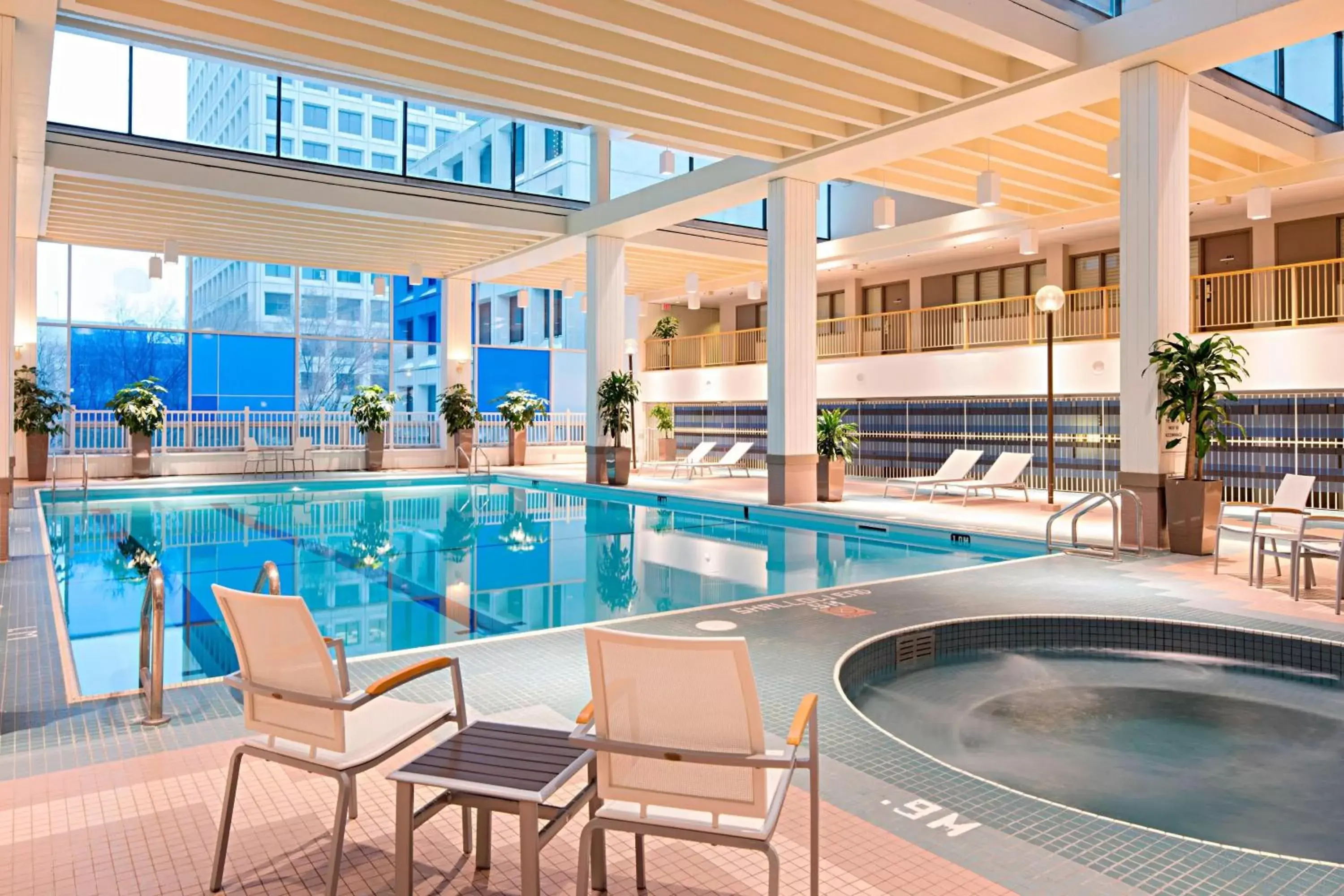 Swimming Pool in Delta Hotels by Marriott Winnipeg