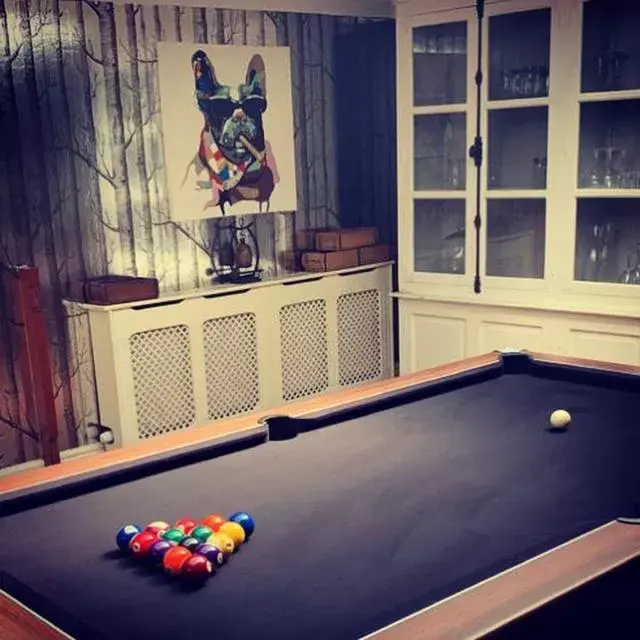 Pool view, Billiards in Boscundle Manor