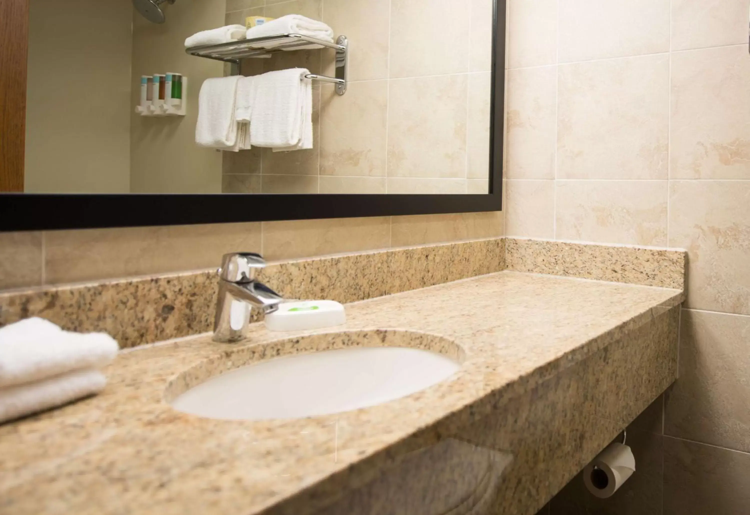 Bathroom in Pear Tree Inn Cape Girardeau Medical Center