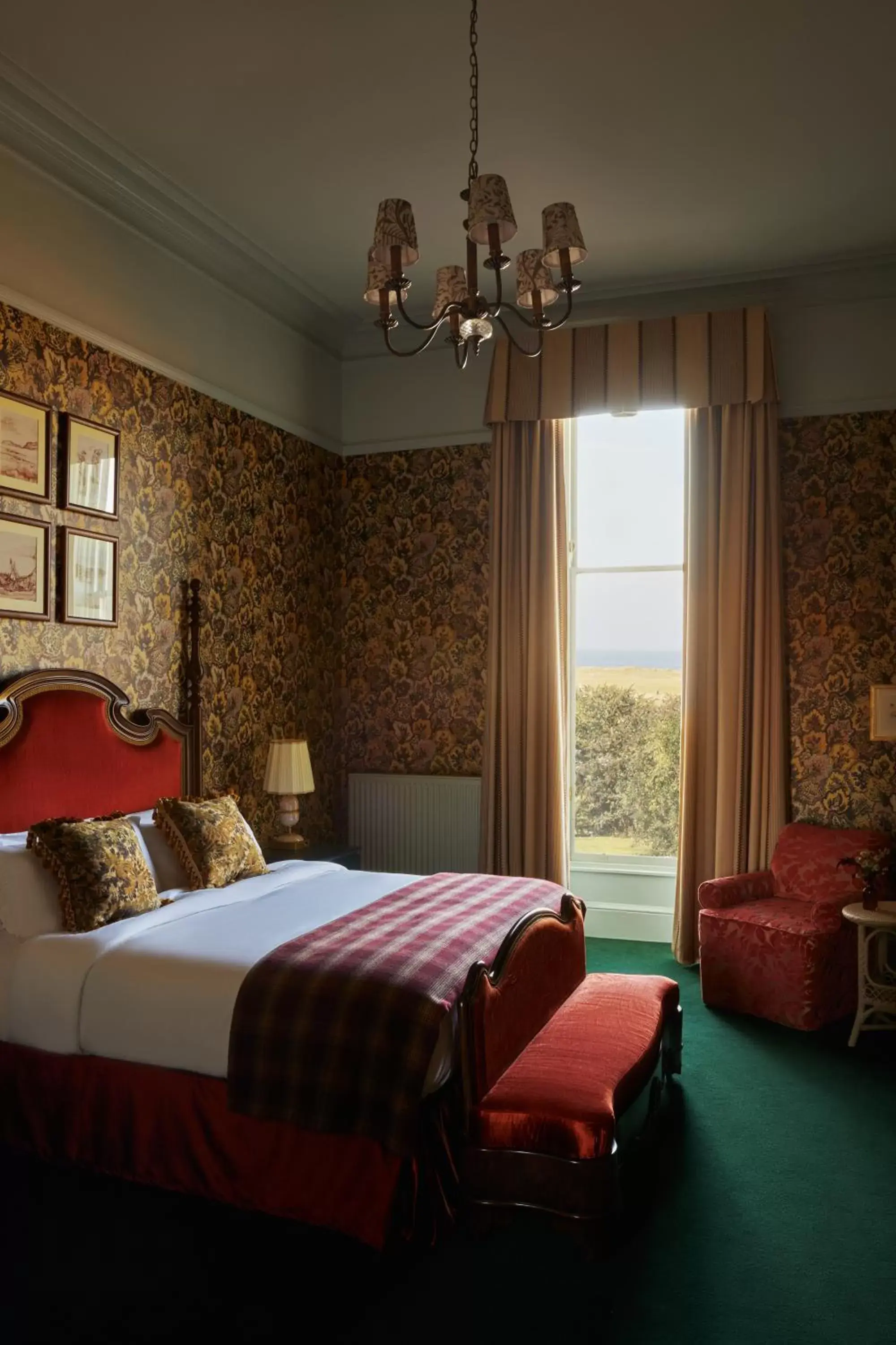 View (from property/room), Bed in Marine North Berwick View (from property/room), Bed in Marine North Berwick