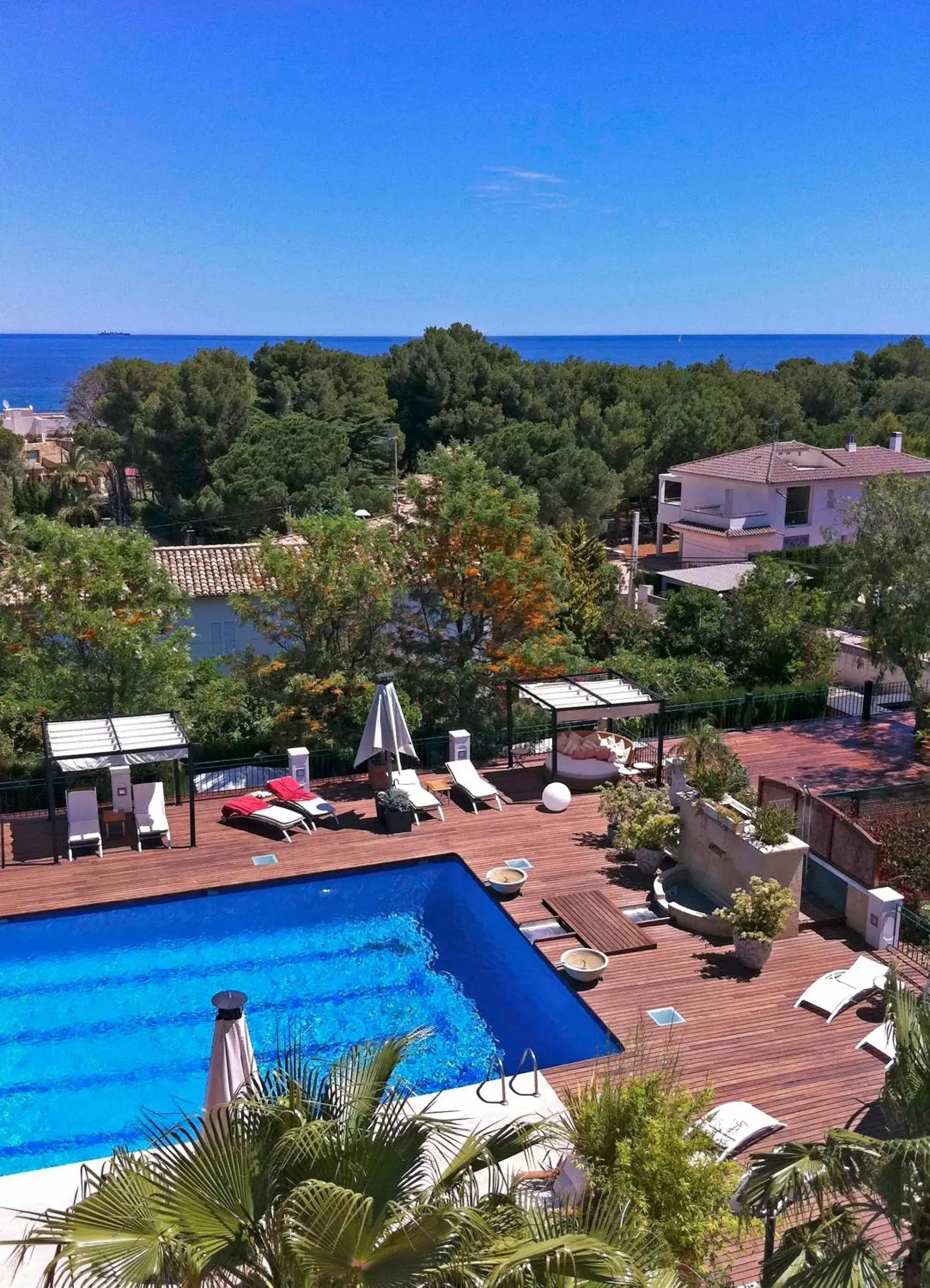 Swimming pool, Pool View in Hotel MR Les Rotes