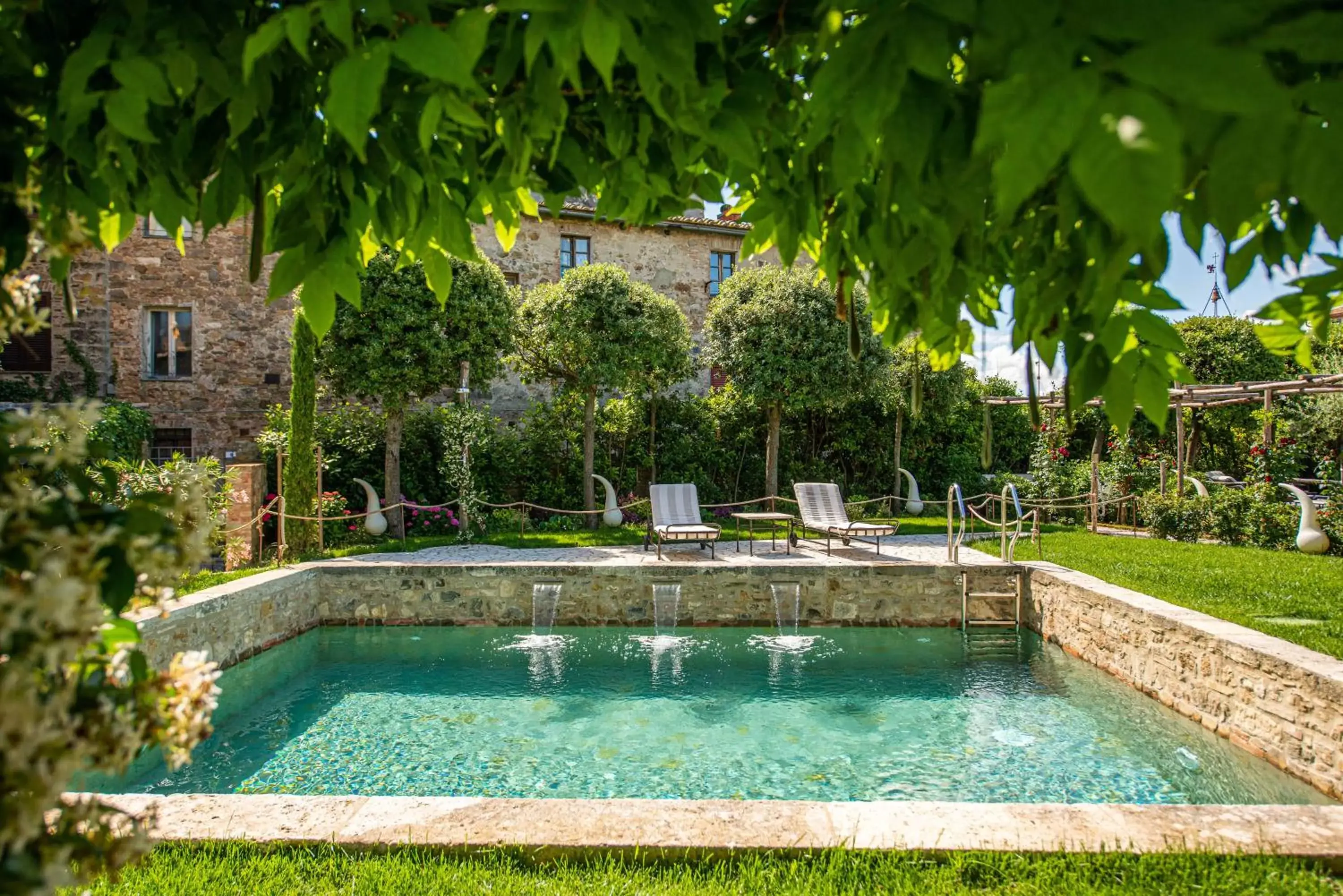 City view, Swimming Pool in PALAZZO DEL CAPITANO Wellness & Relais - Luxury Borgo Capitano Collection