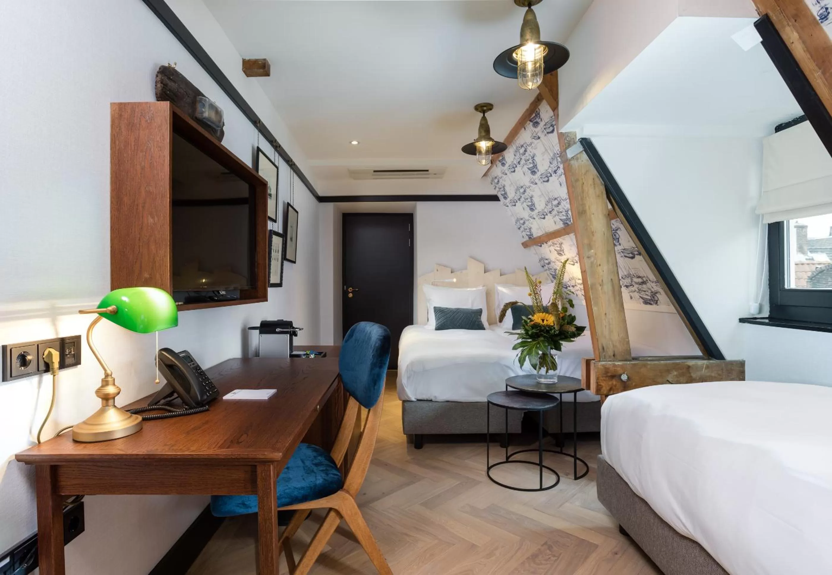 Bed in The Hendrick's Hotel