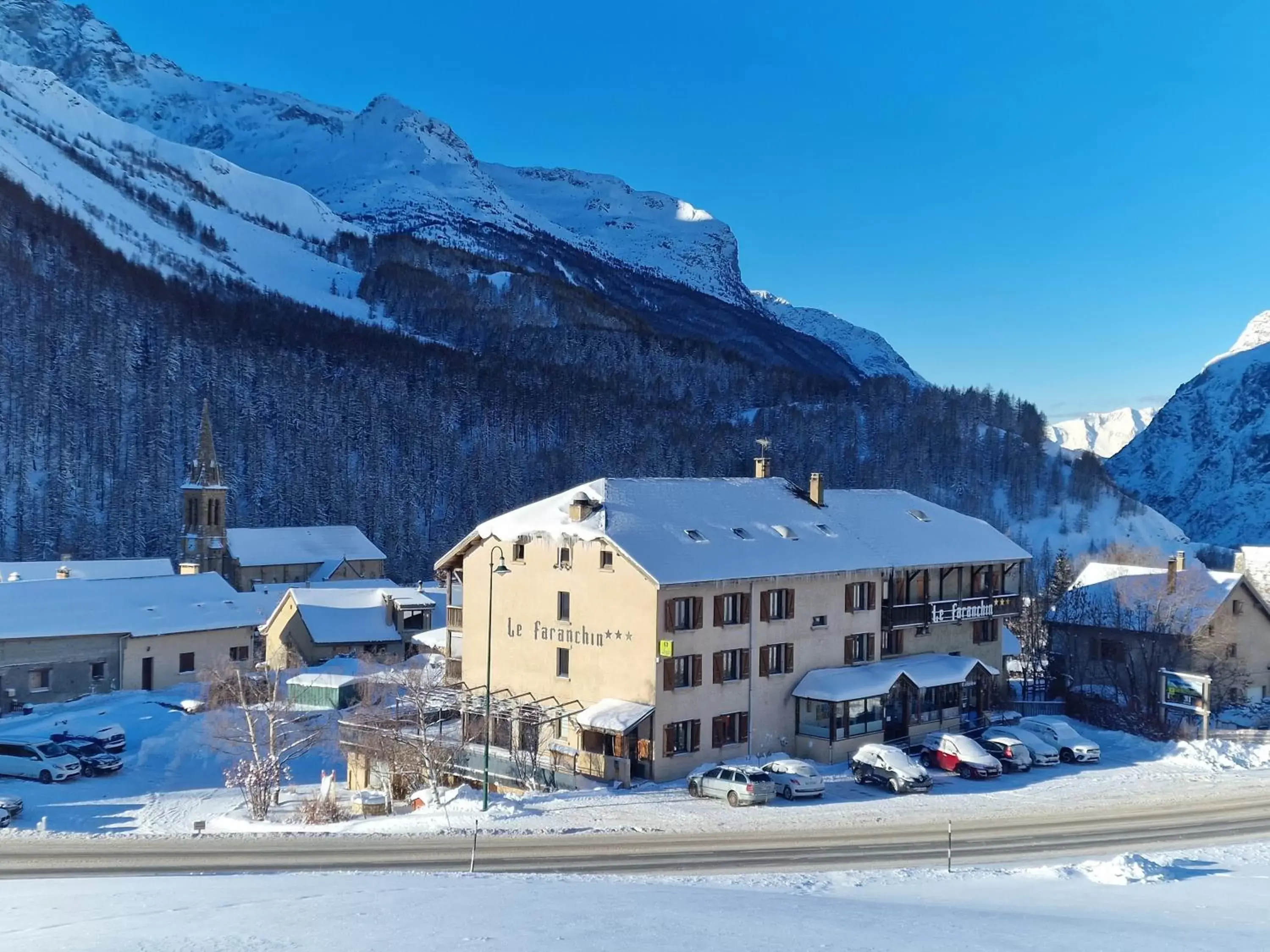 Property building in Hotel Le Faranchin Property building in Hotel Le Faranchin