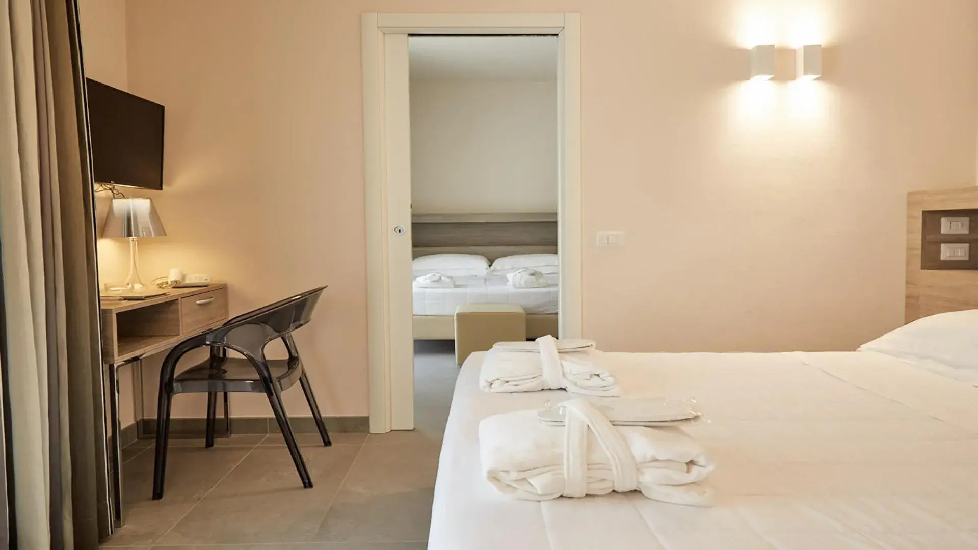 Bed in Bellettini Hotel